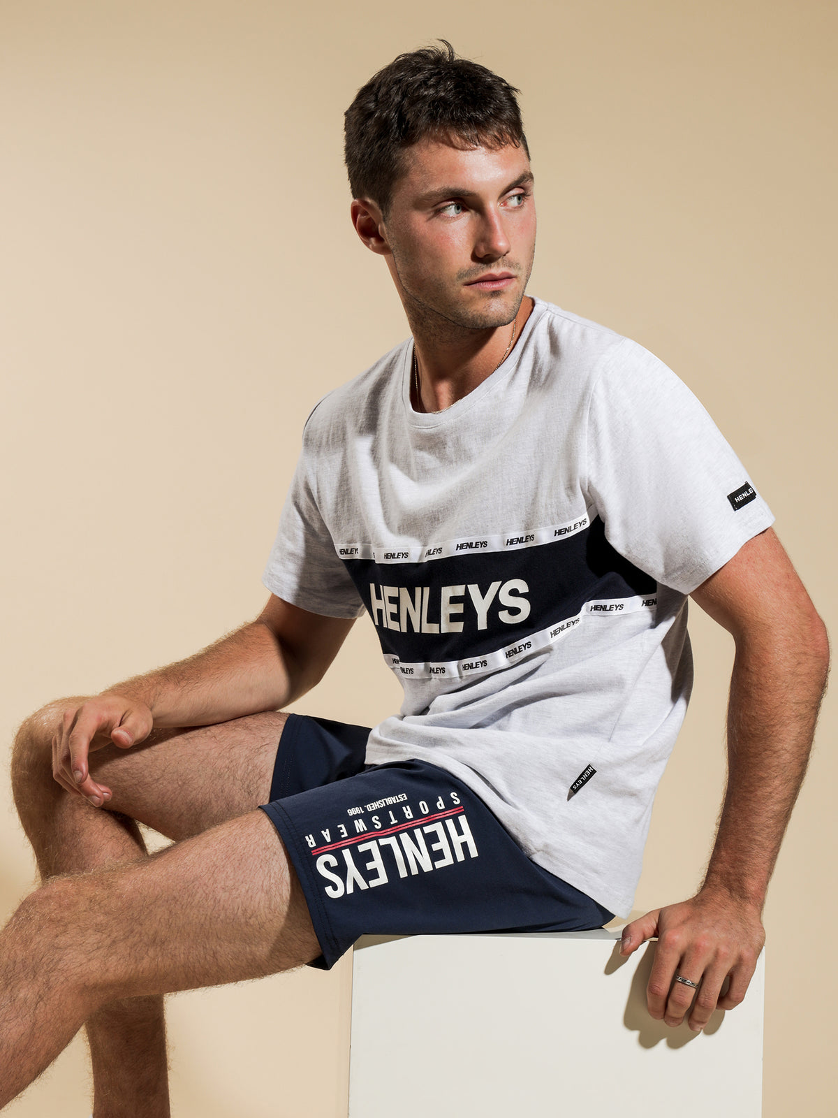 Henleys Halas T-Shirt | Snow Marle