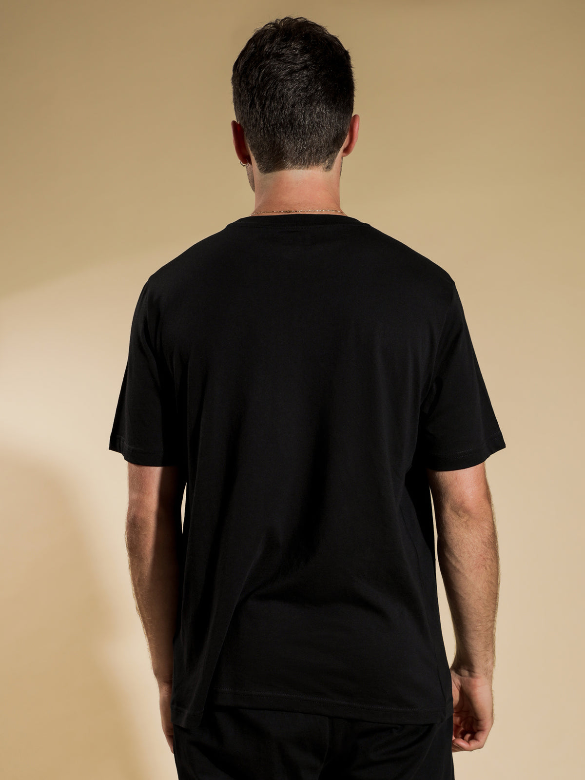 Logo Cromen T-Shirt in Black