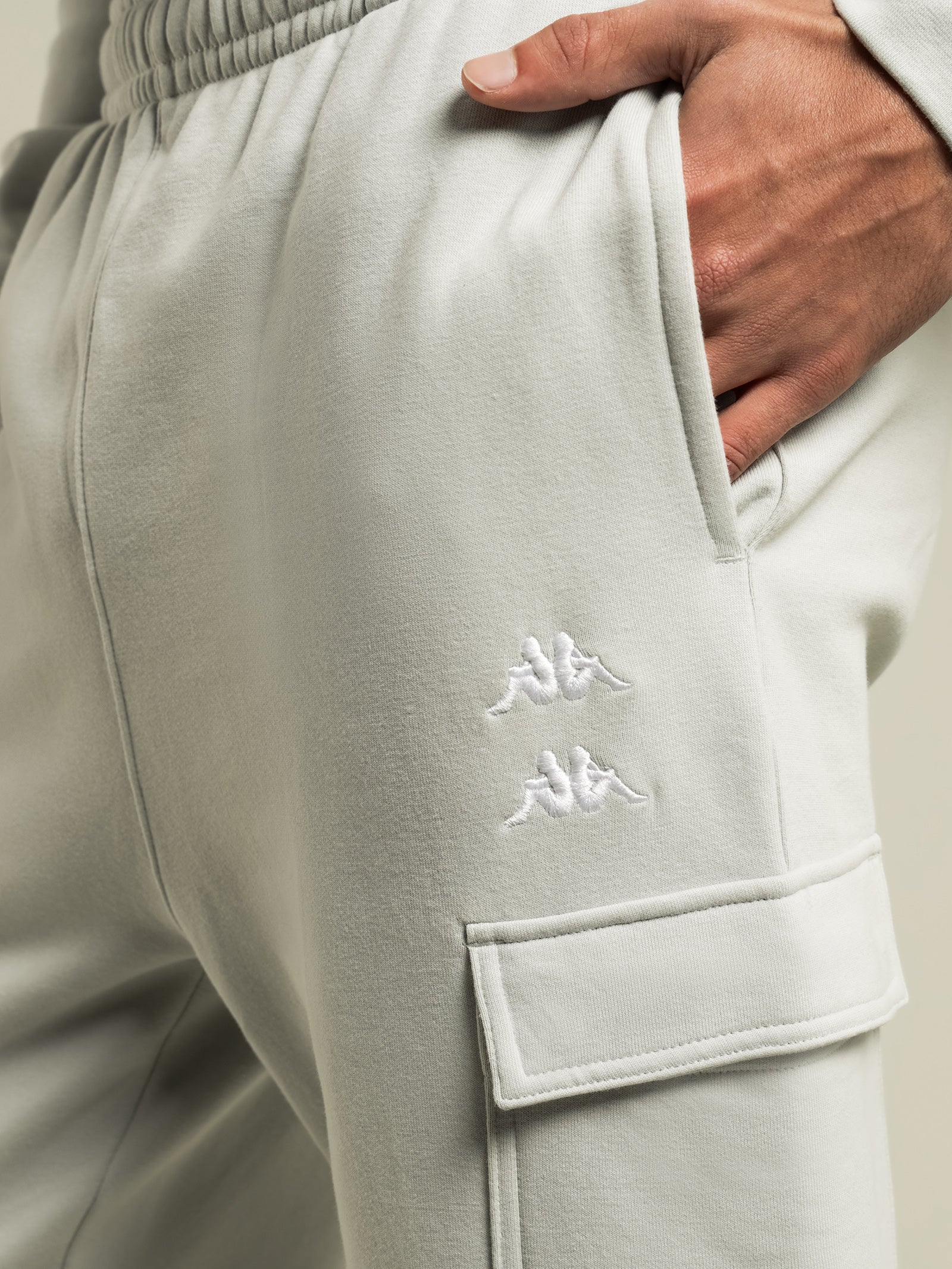 Authentic Drake Trackpants in Grey Violet