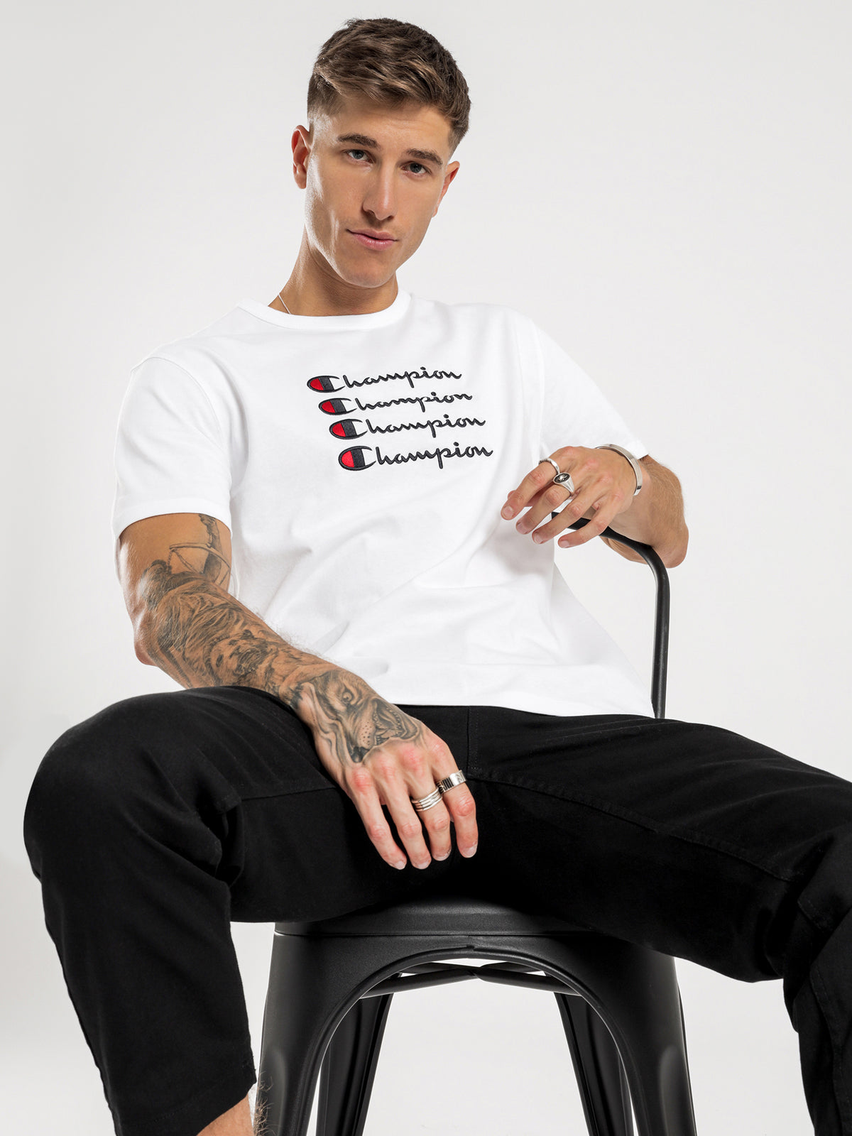 Heritage Graphic T-Shirt in White