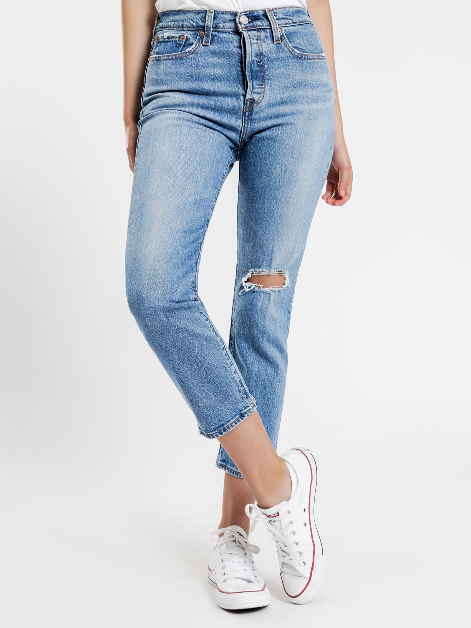 Wedgie Straight Leg Jeans