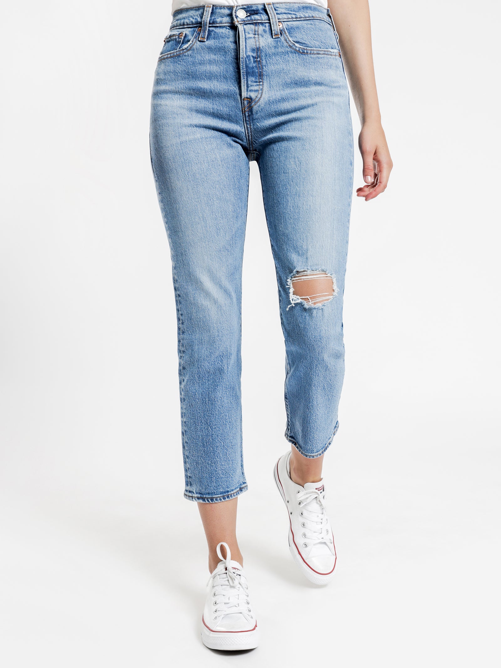 Wedgie Straight Leg Jeans