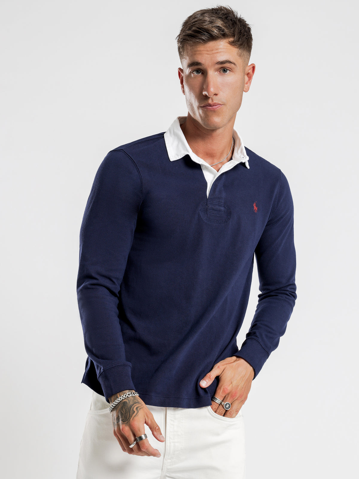 Polo Rugby in French Navy Blue