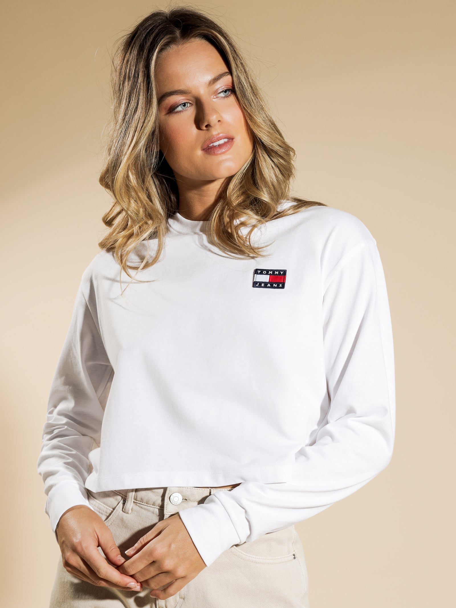 Badge Long Sleeve T-Shirt