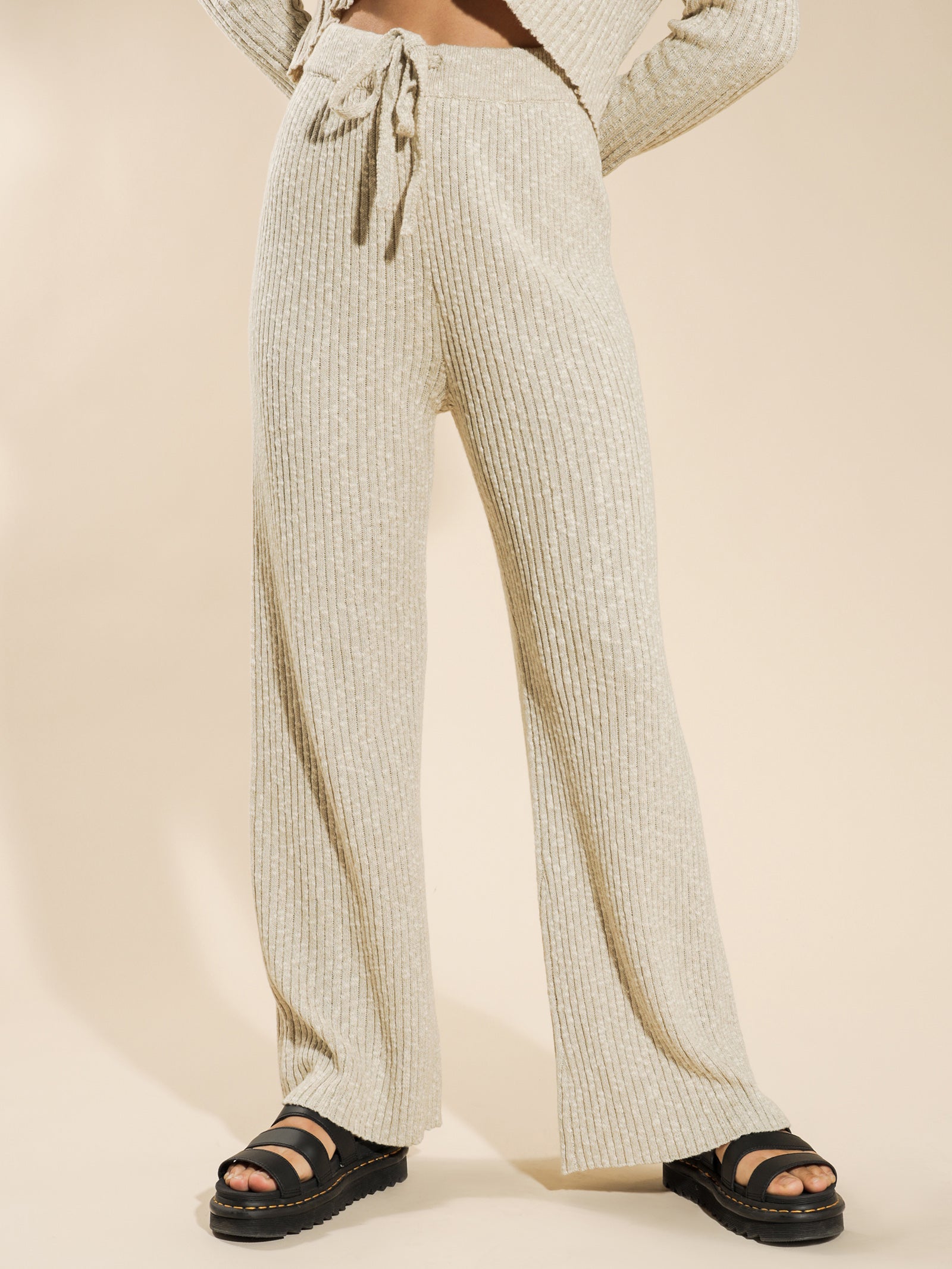 Charlie Knit Pant in Oat - Glue Store