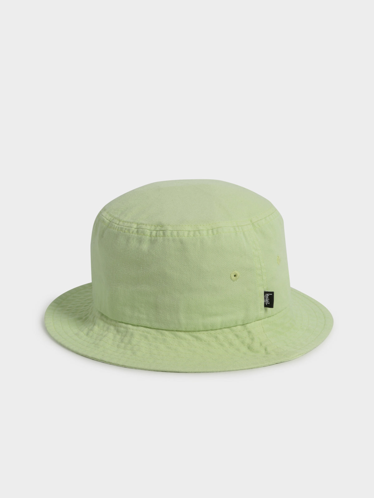 Stock Bucket Hat in Lime