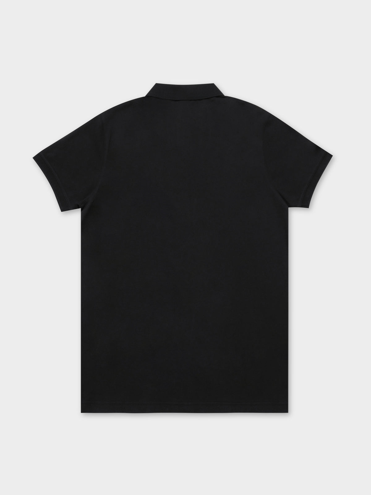 Action Short Sleeve Polo T-Shirt in Black