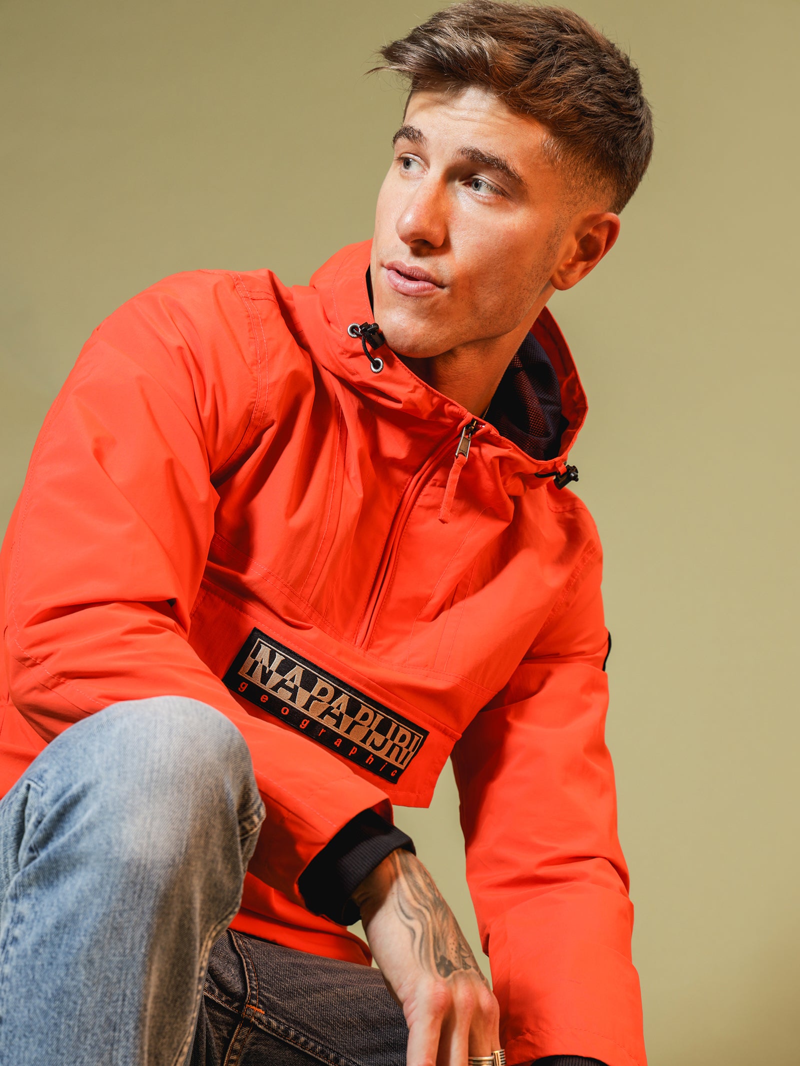 Anorak Jacket Napapijri Jacket Alcan Napapijri Rainforest Puffer