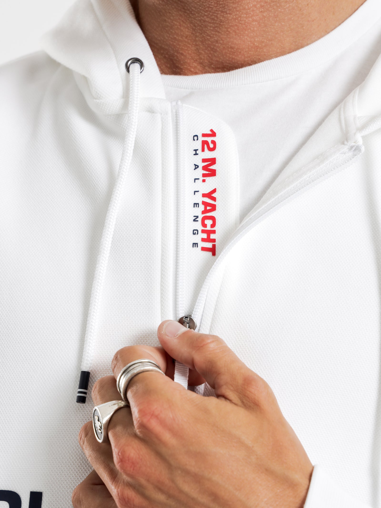 Half Zip-through Hoodie
