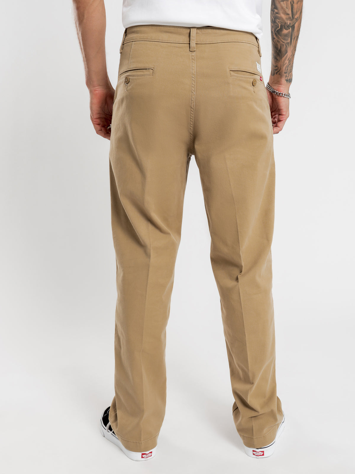 XX Chino Stay Loose Pants in Beige