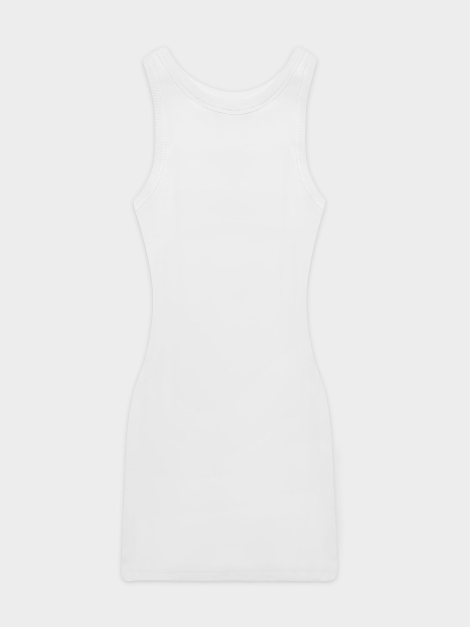 Milan High Neck Rib Dress