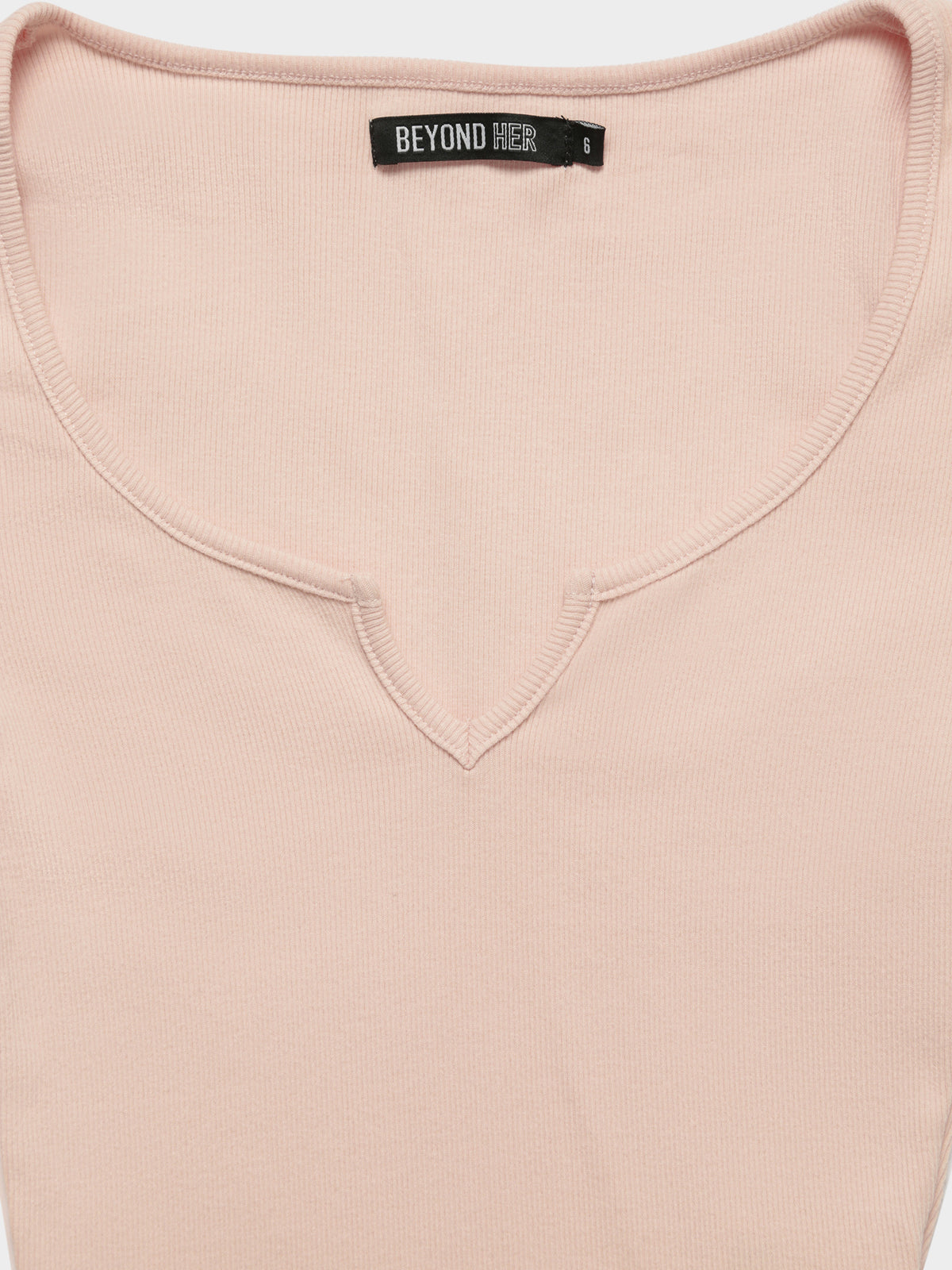 Beyond Her Bowie Cut Out T-Shirt | Pink