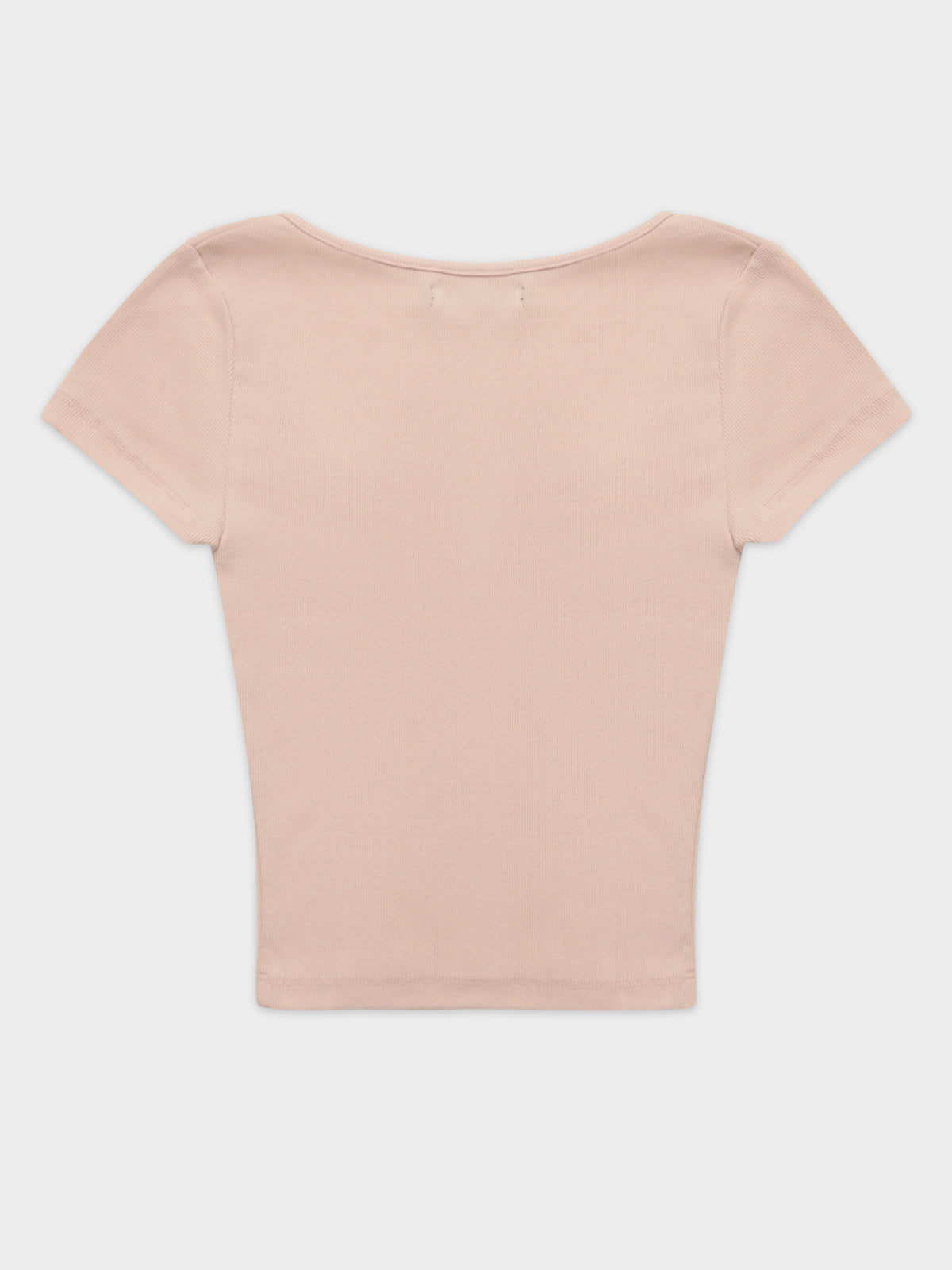 Beyond Her Bowie Cut Out T-Shirt | Pink