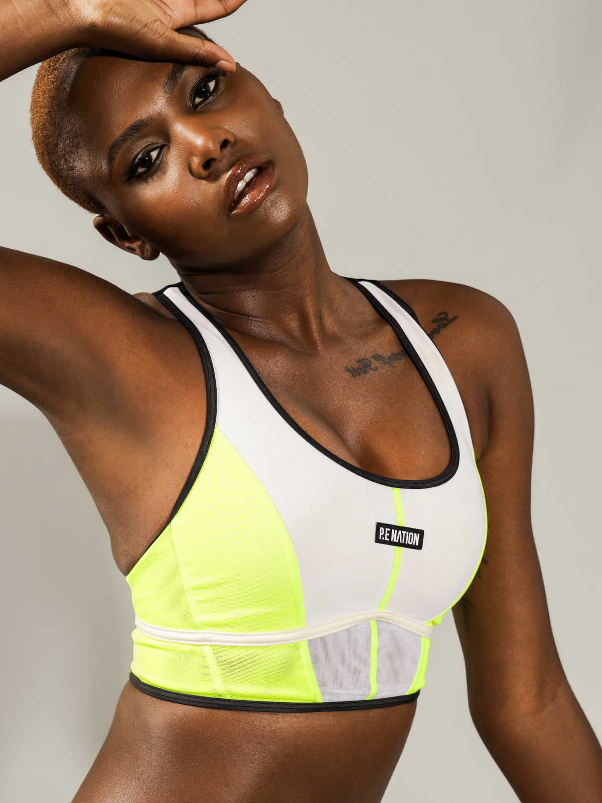 First Position Sports Bra in Ivory