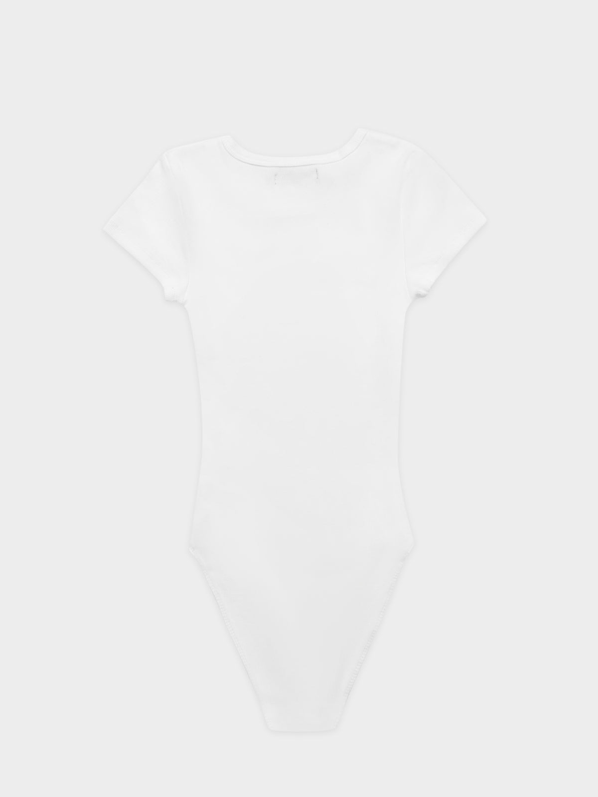 Onyx T-Shirt Bodysuit in White