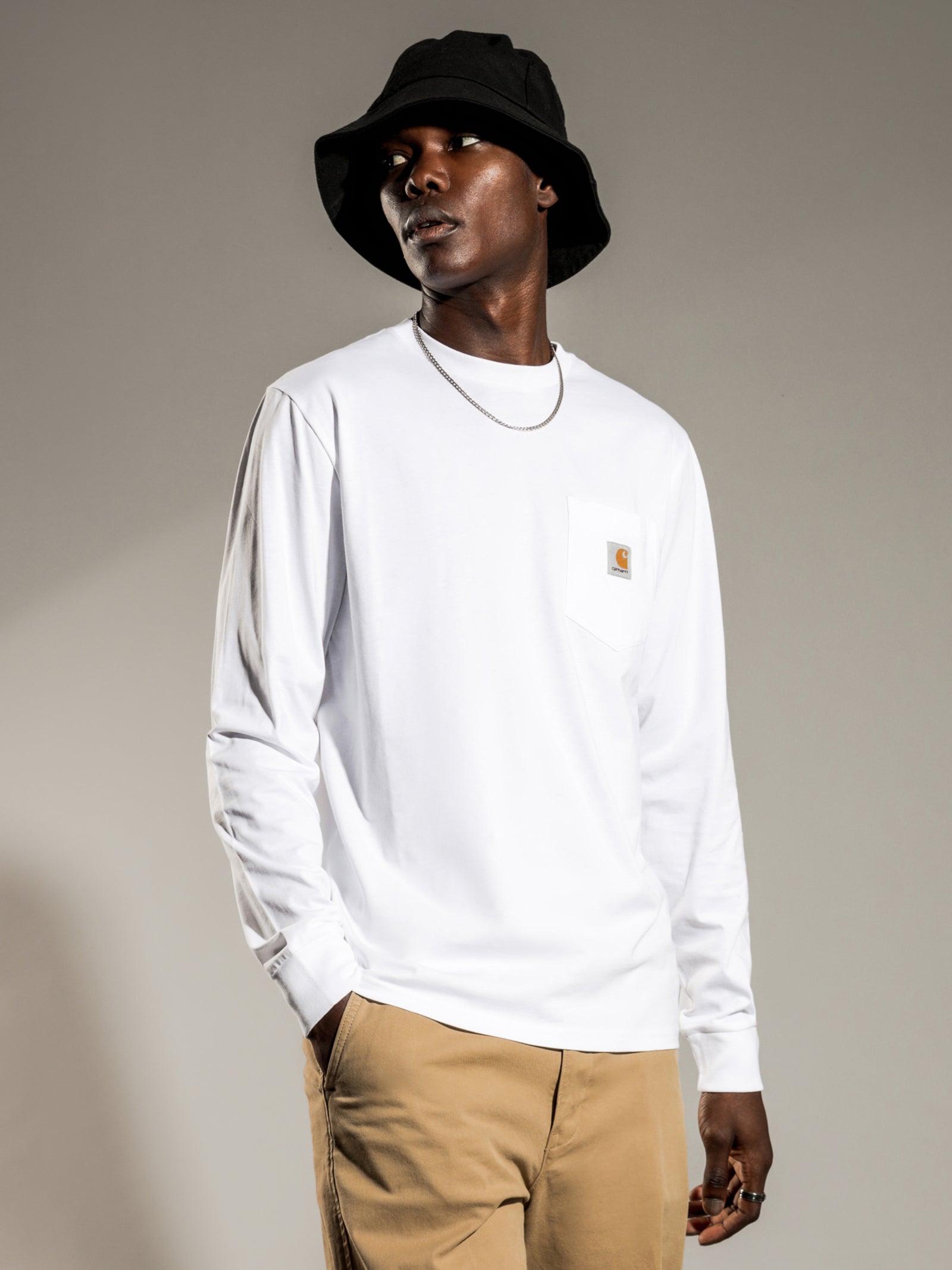 Long Sleeve Pocket T-Shirt