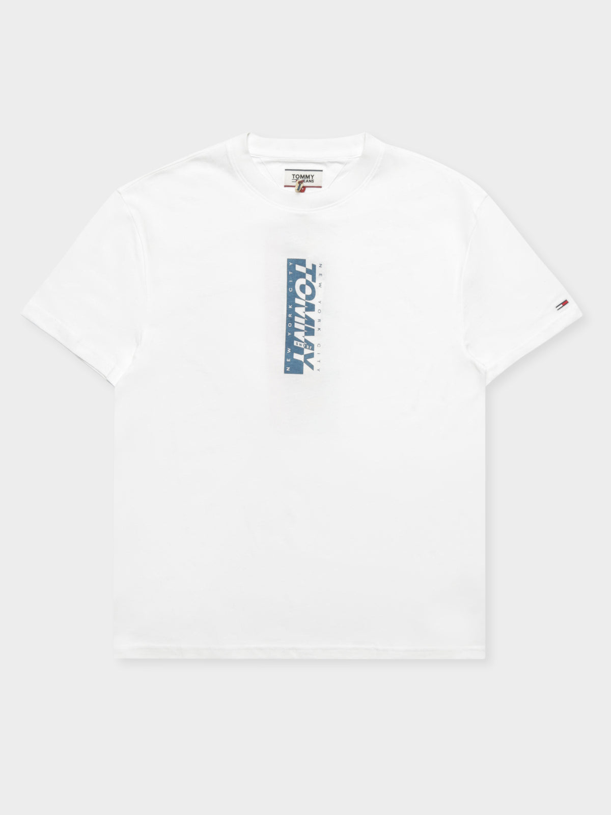 Vertical Logo T-Shirt in White