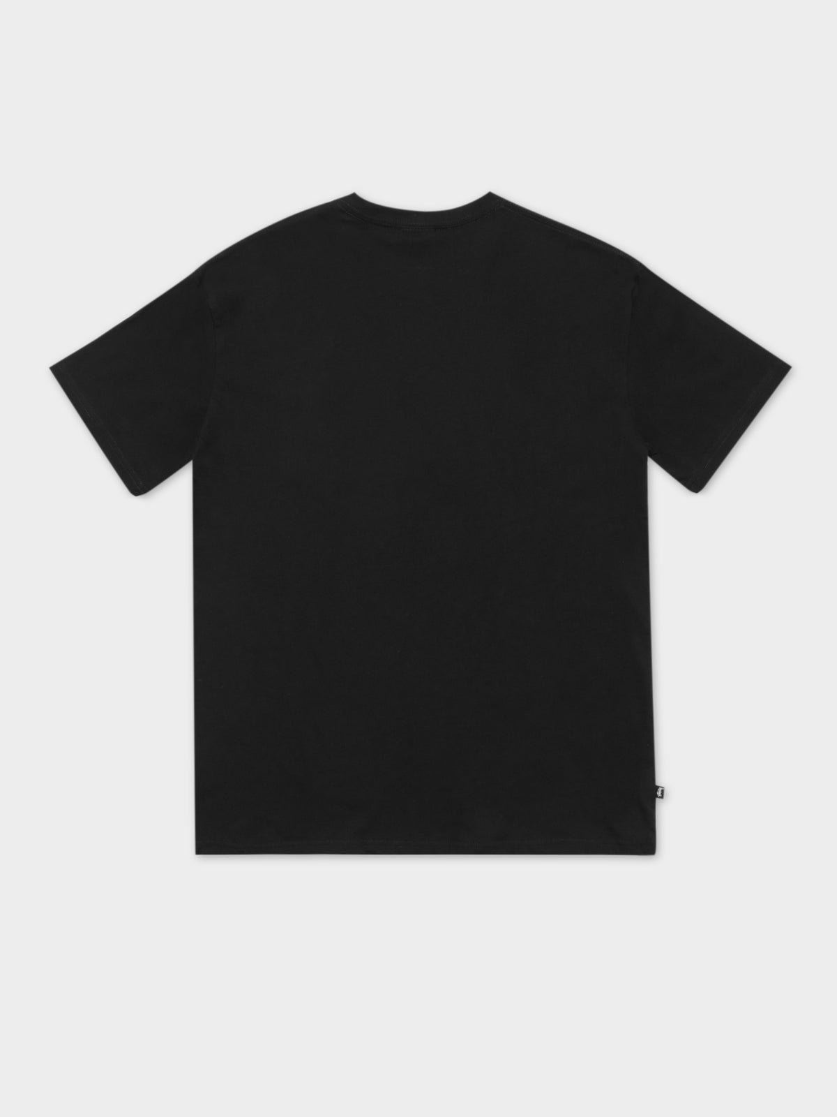 Graffiti Short Sleeve Pocket T-Shirt in Black