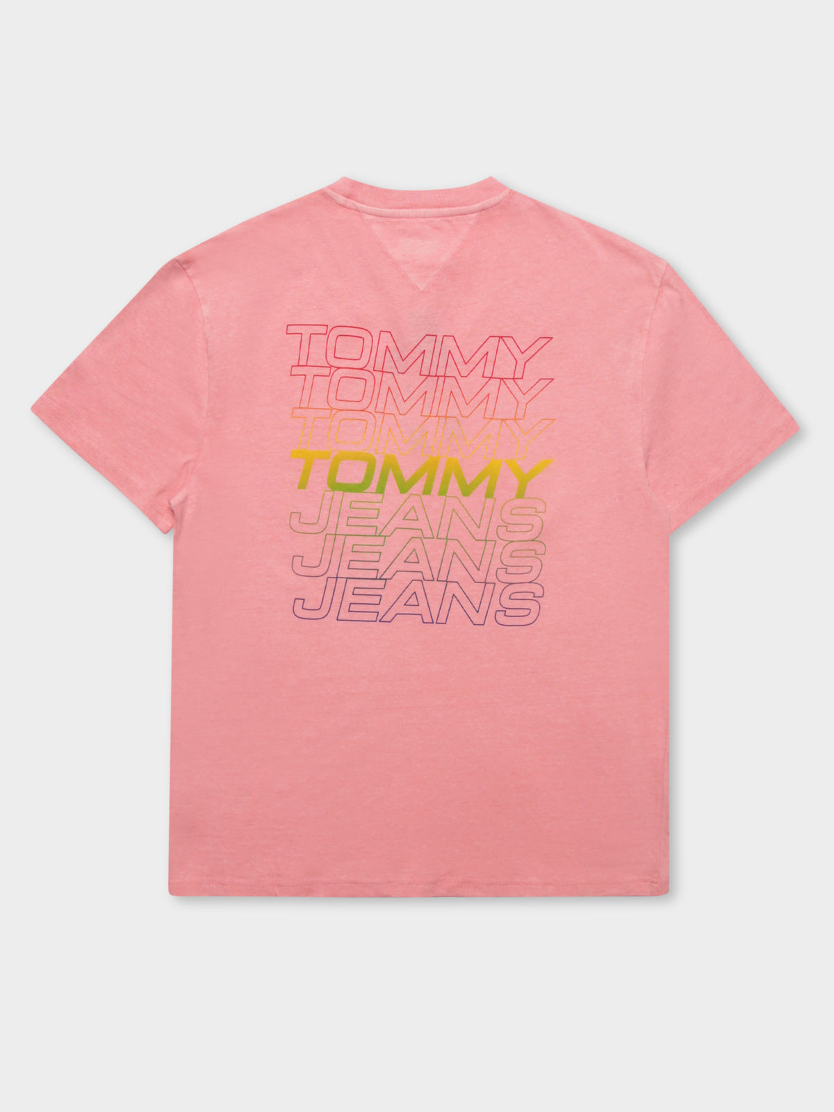 Repeat Logo T-Shirt in Rosey Pink