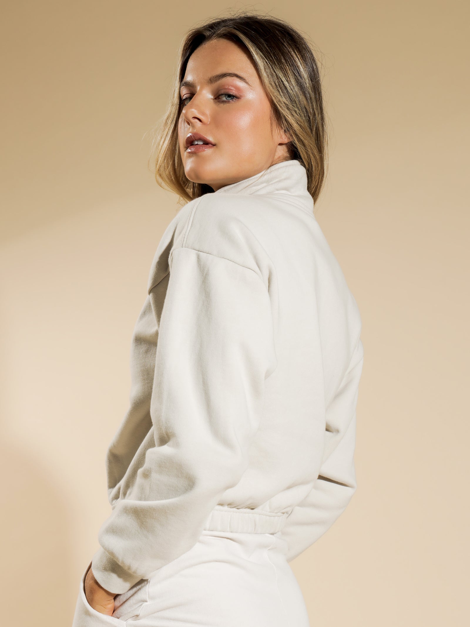 Stussy International 1/4 Zip Sweater