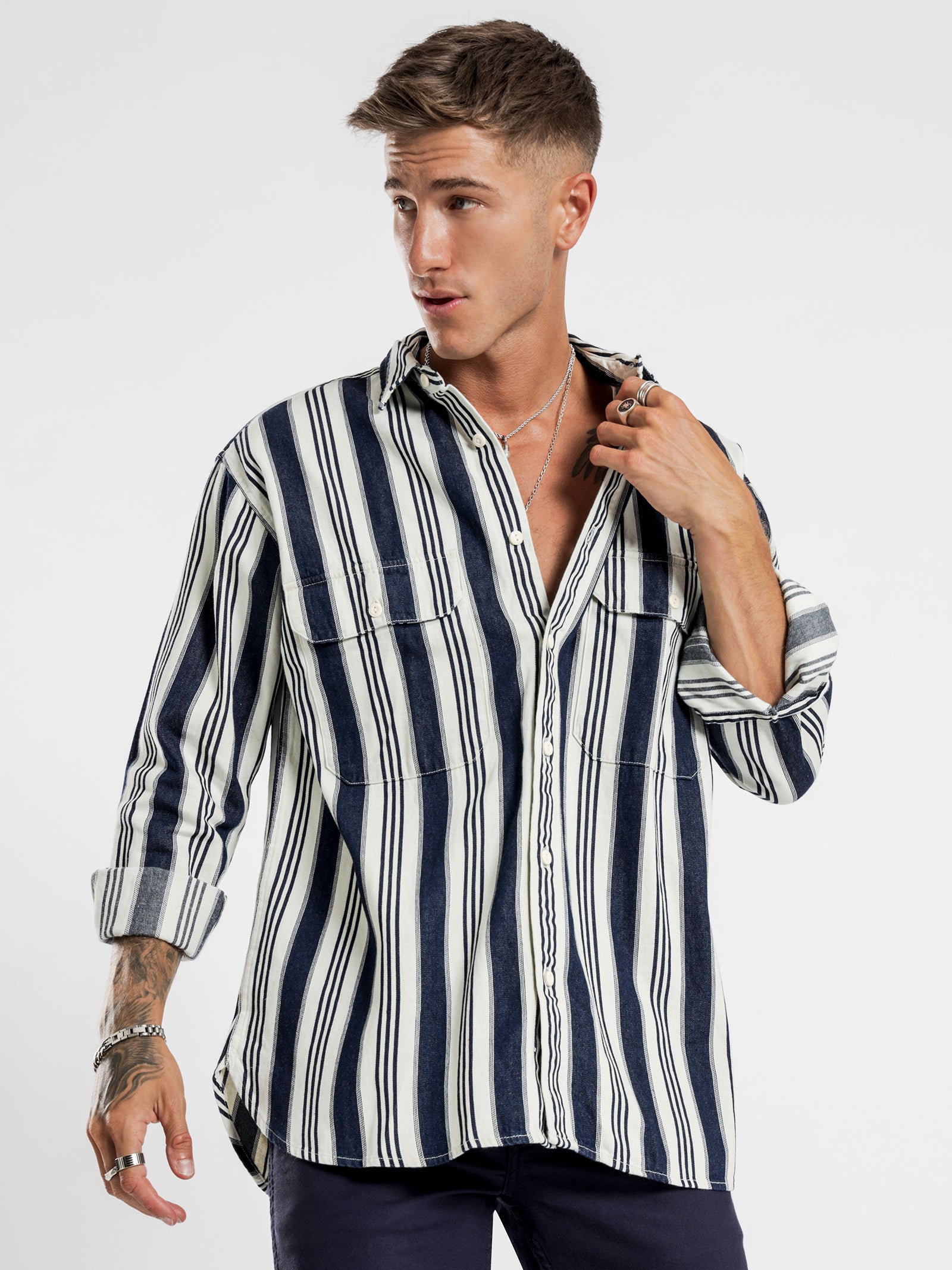 Oversized Classic Worker Overshirt