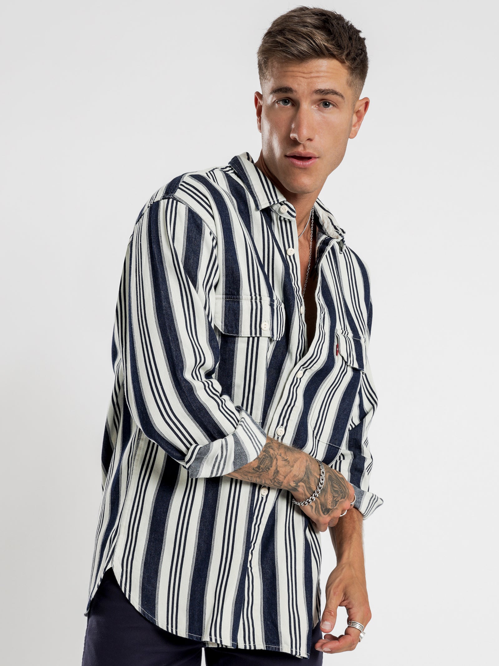 Oversized Classic Worker Overshirt