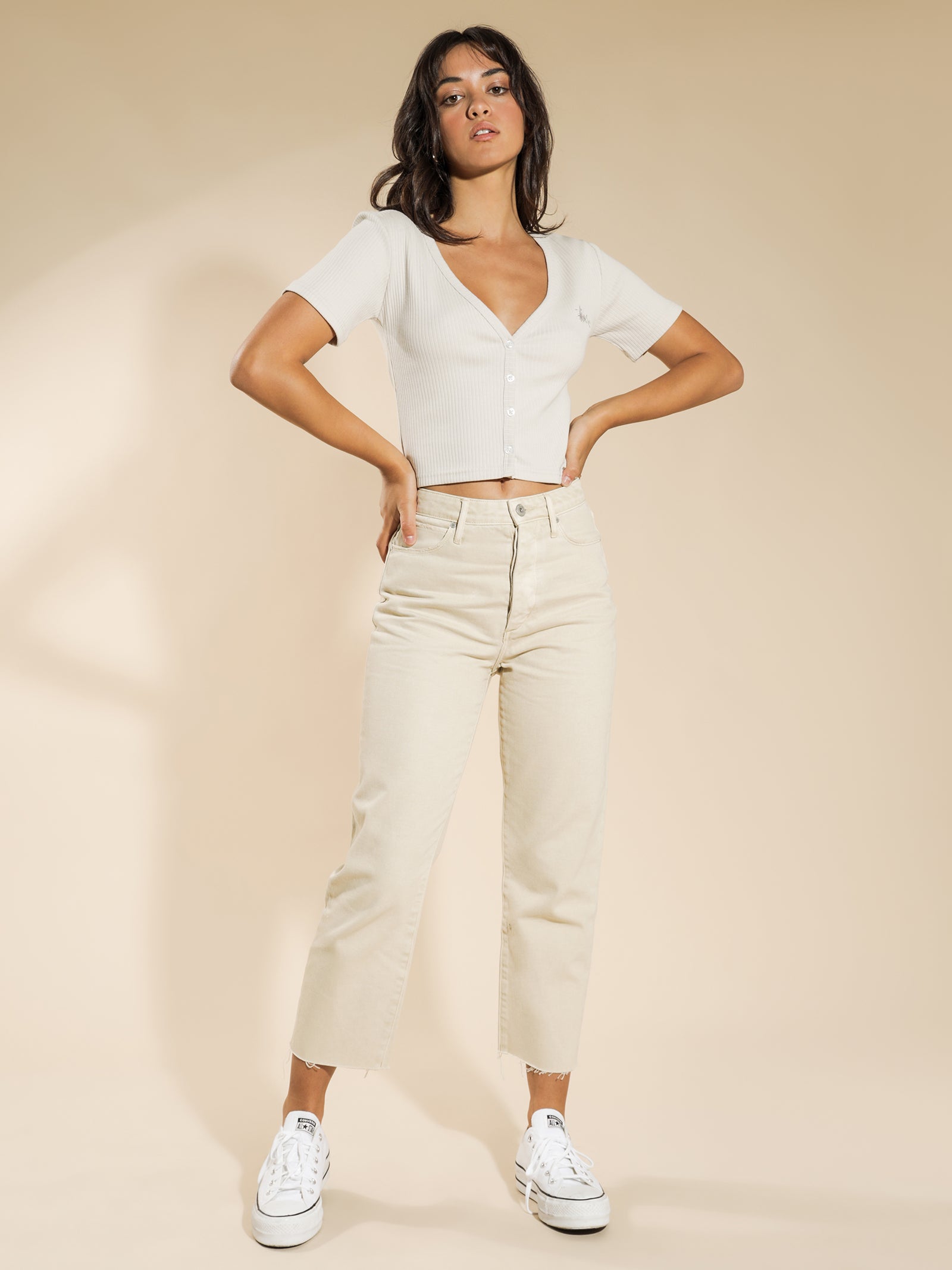 Margot Button Up T-Shirt