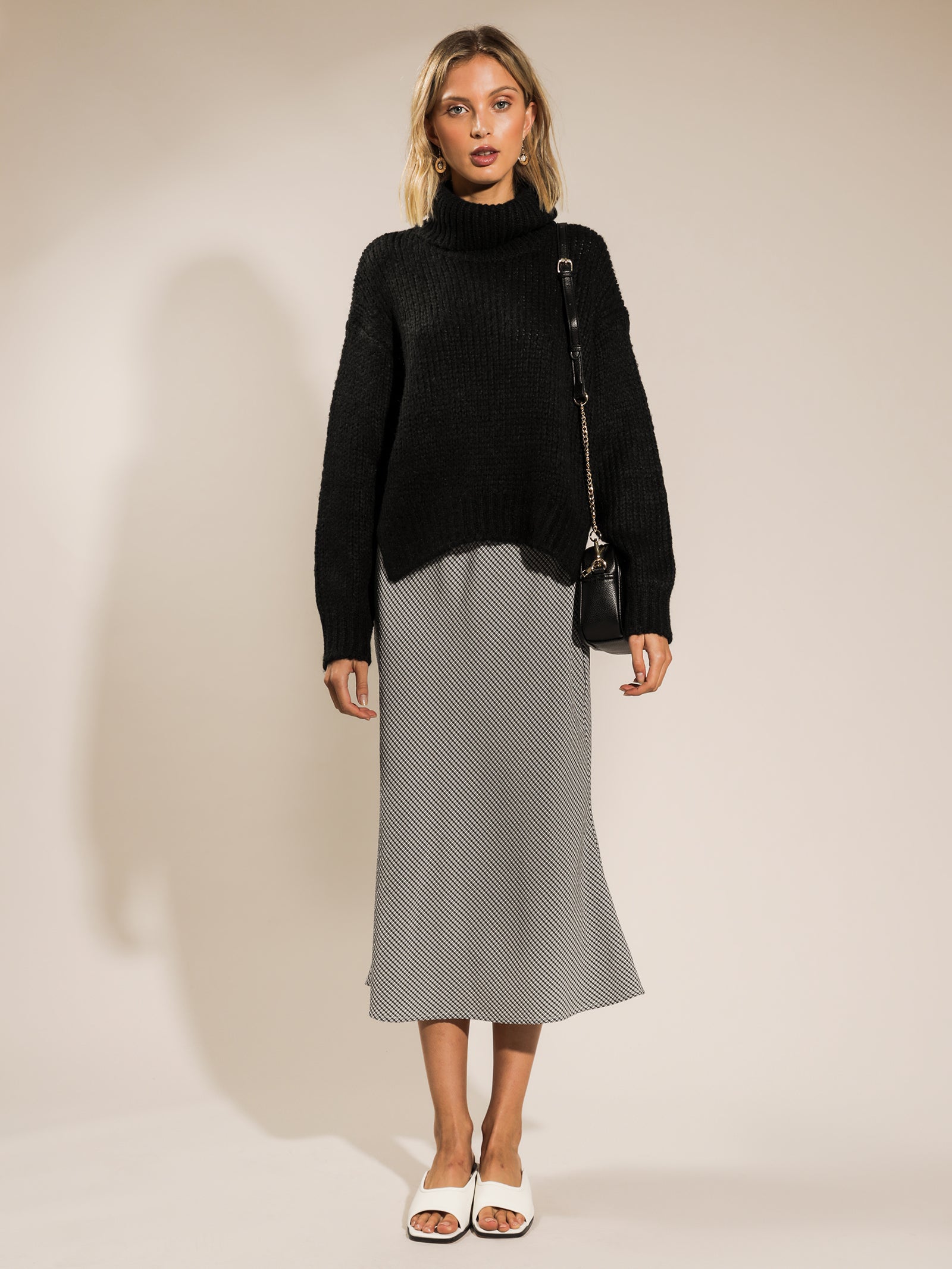 Hazel Roll Neck Jumper