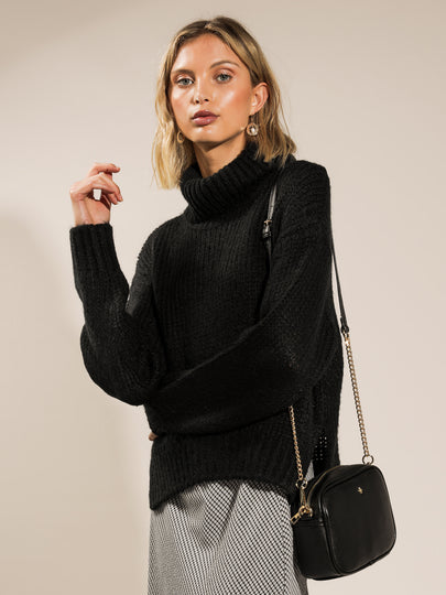 Hazel Roll Neck Jumper