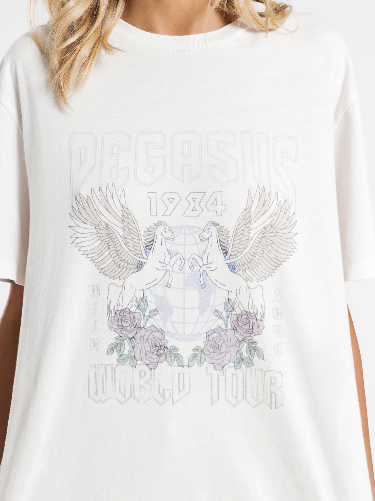 Pegasus T-Shirt in Chalk