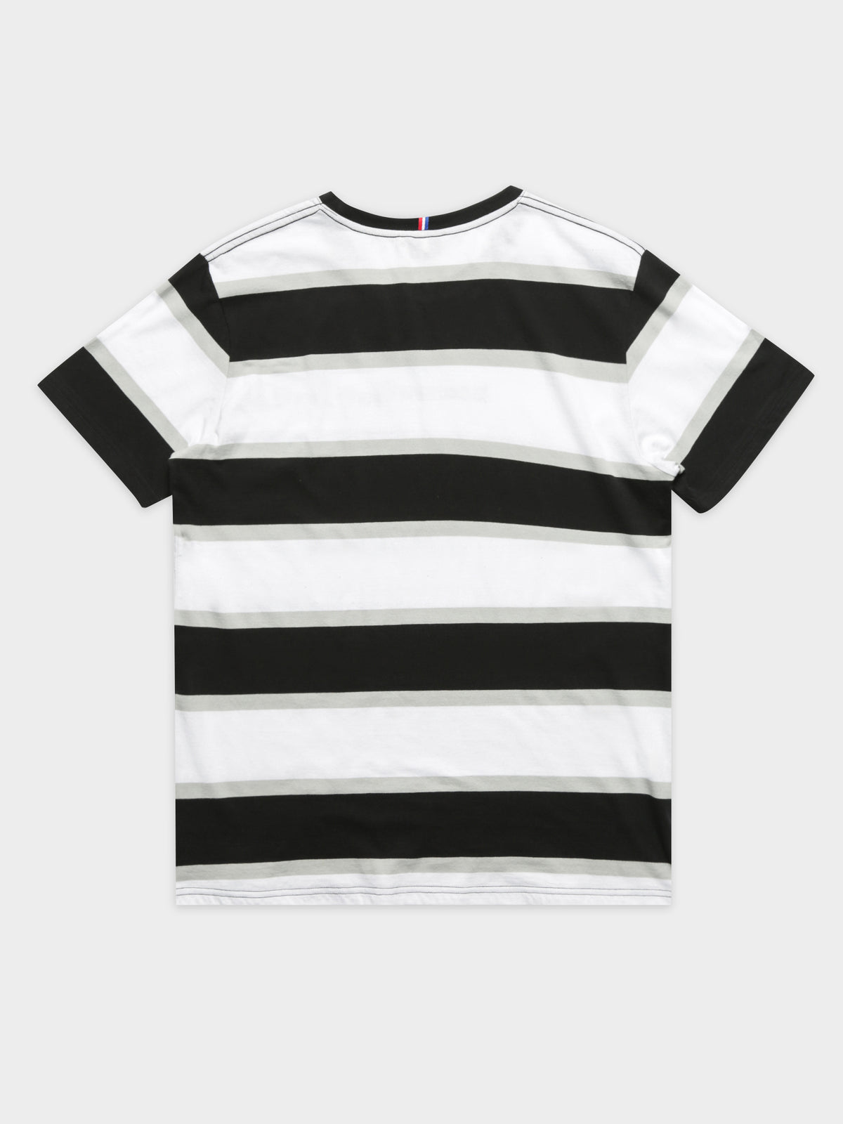Cabot Stripe T-Shirt in Black Stripe