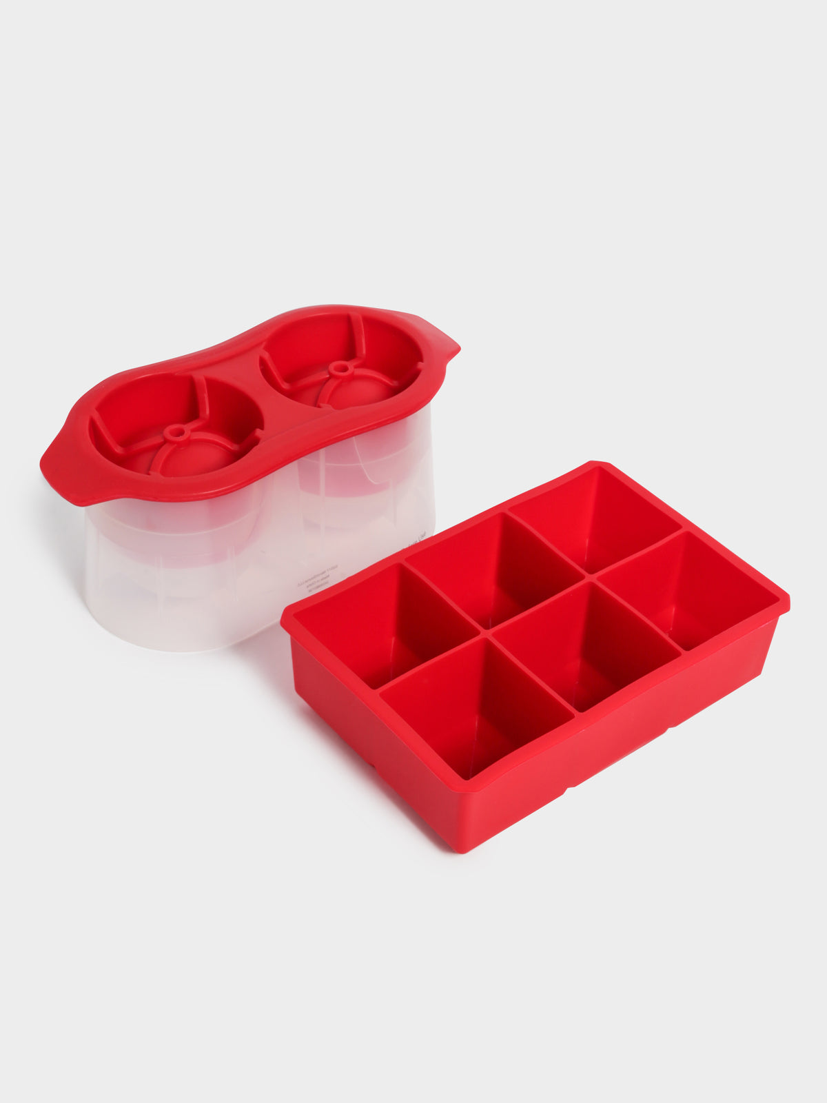Cube &amp; Sphere Ice Mould Trays