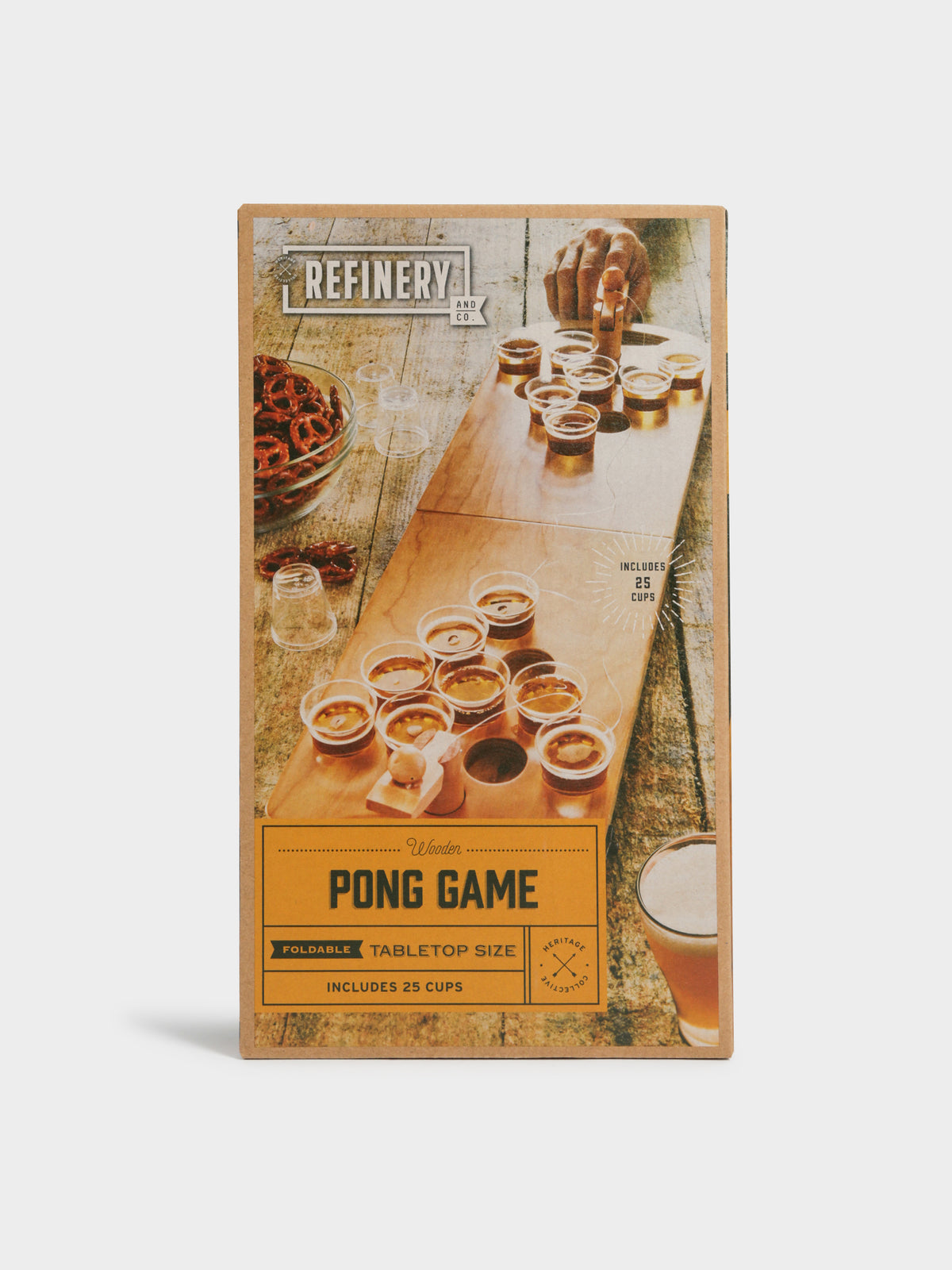 Wooden Pong Game