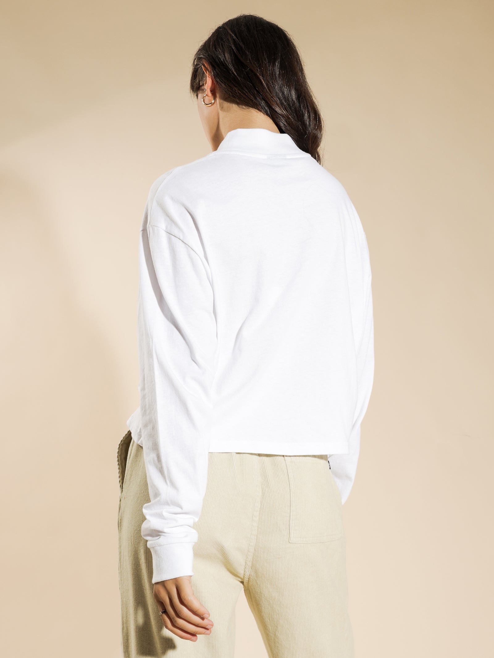 Maui Mock Neck Long Sleeve T-Shirt