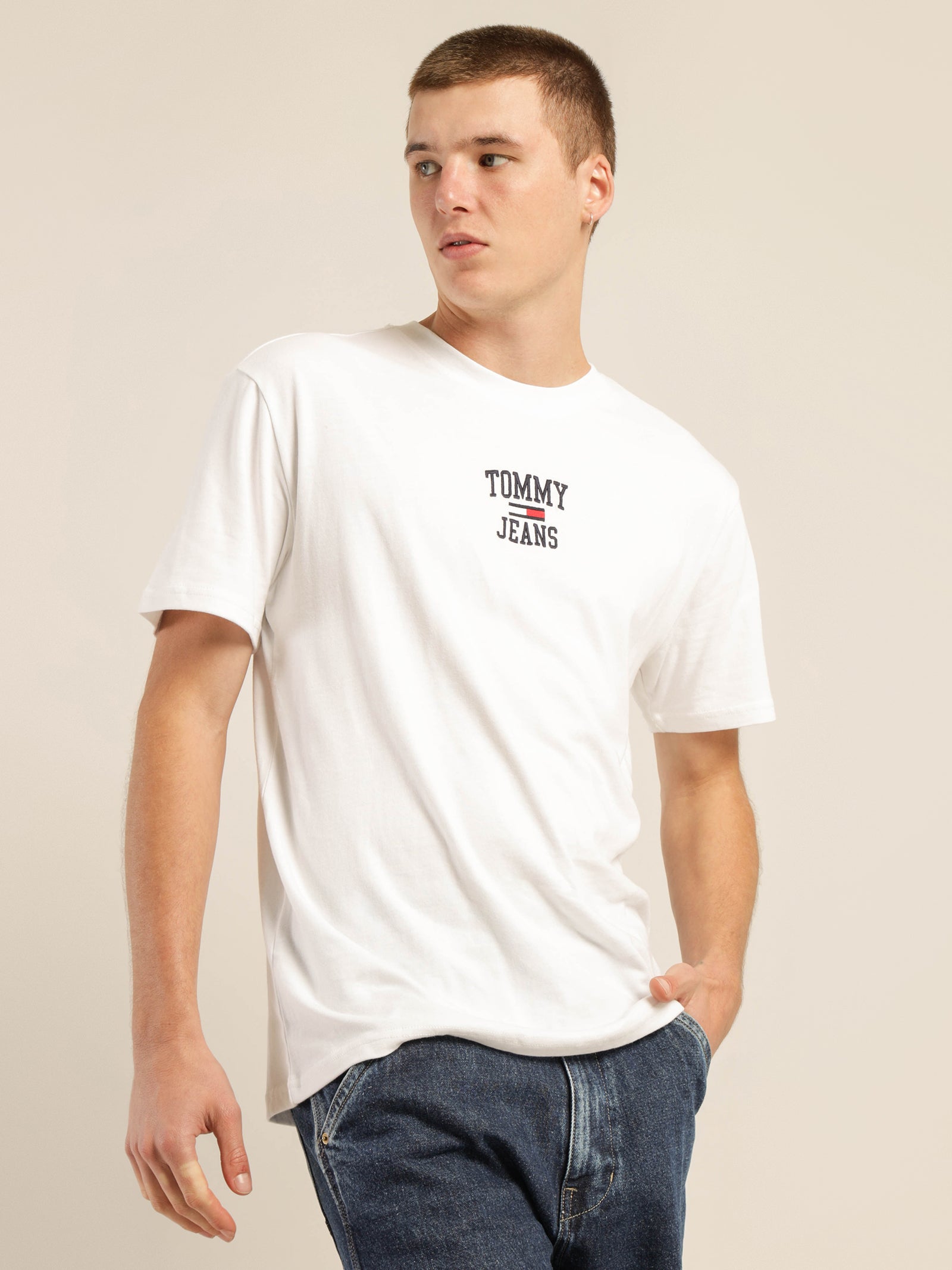 Organic Cotton Jersey Logo T-Shirt