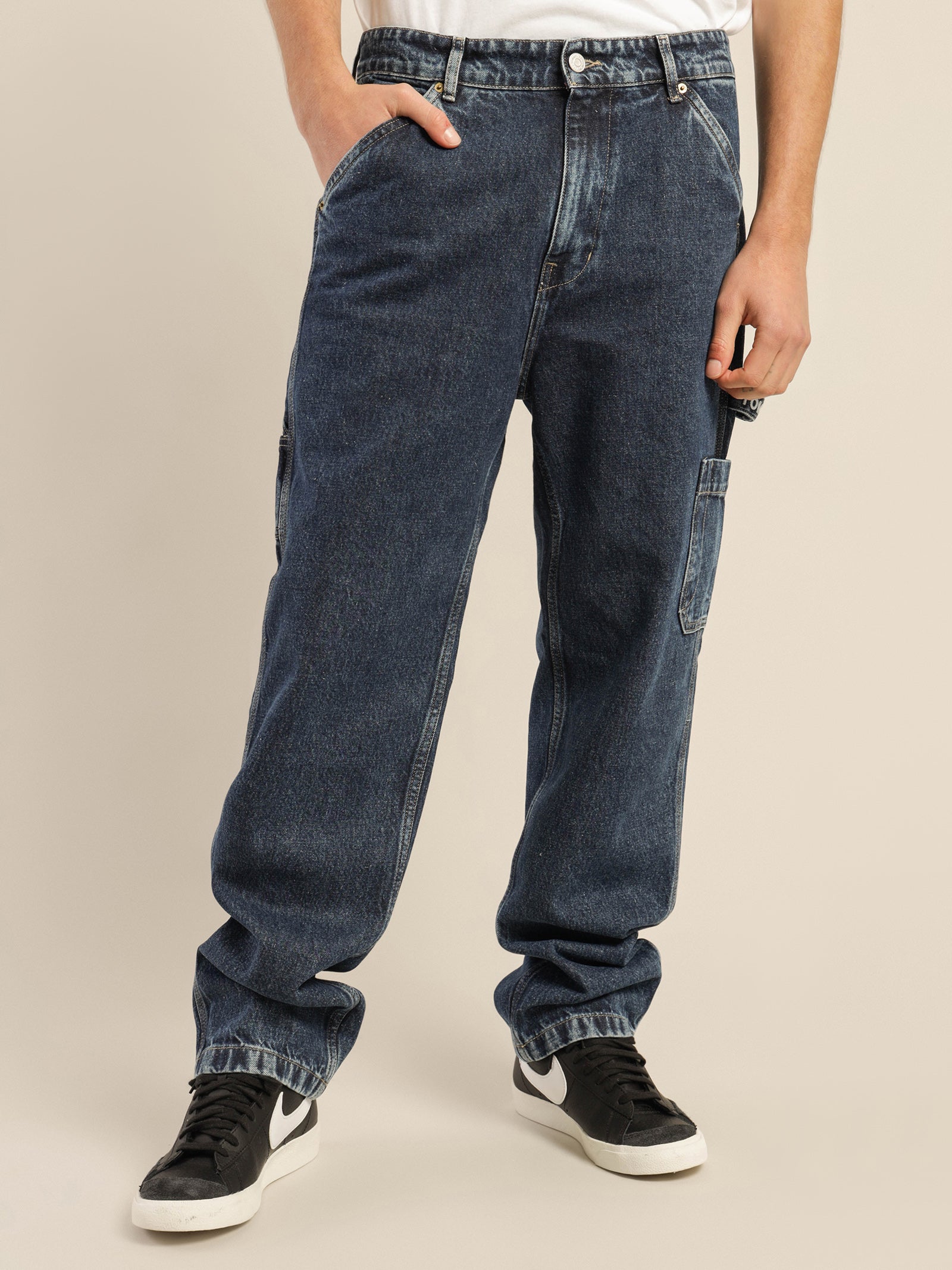 Skater Carpenter Fit Hemp Jeans