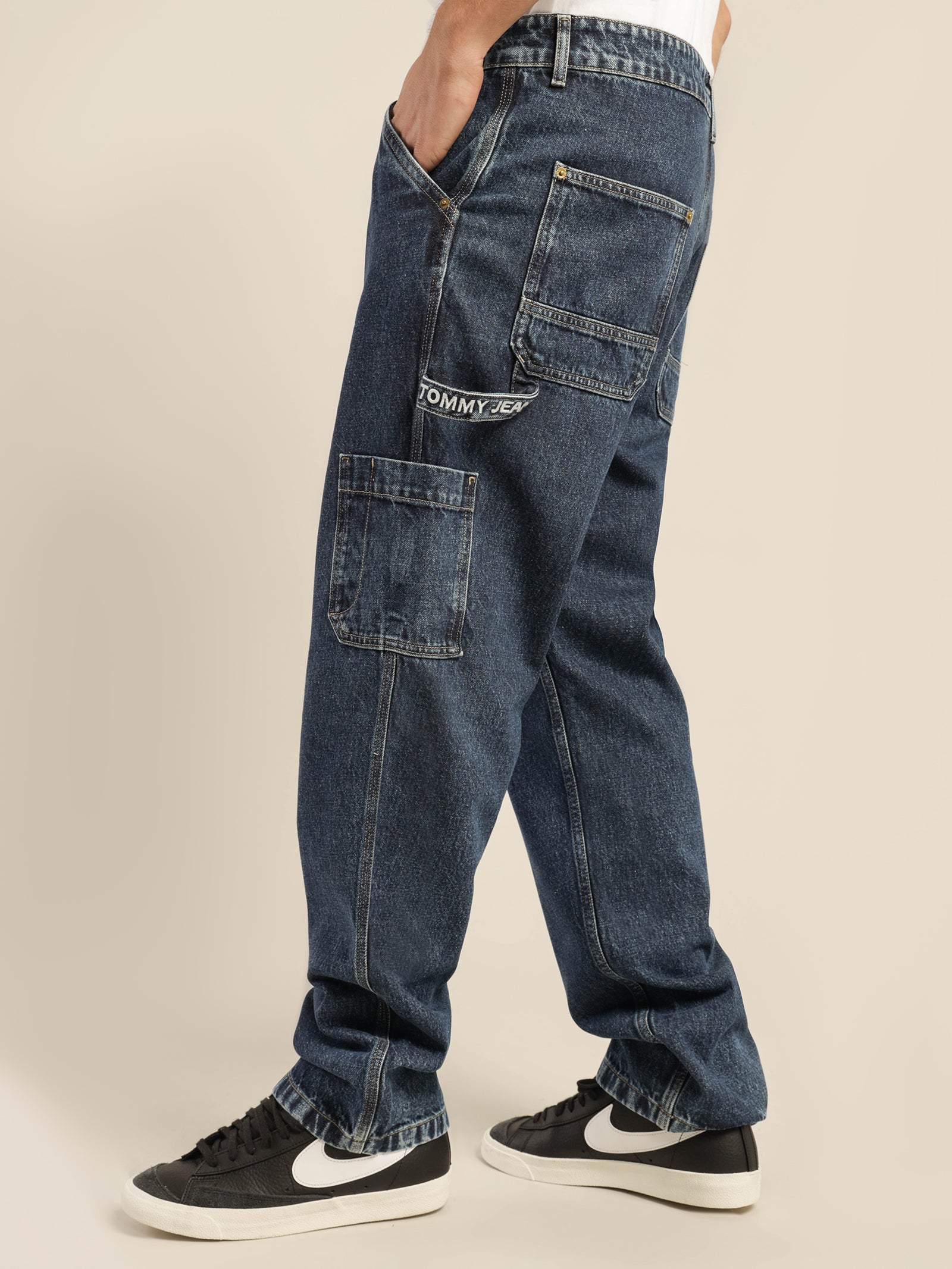 Skater Carpenter Fit Hemp Jeans