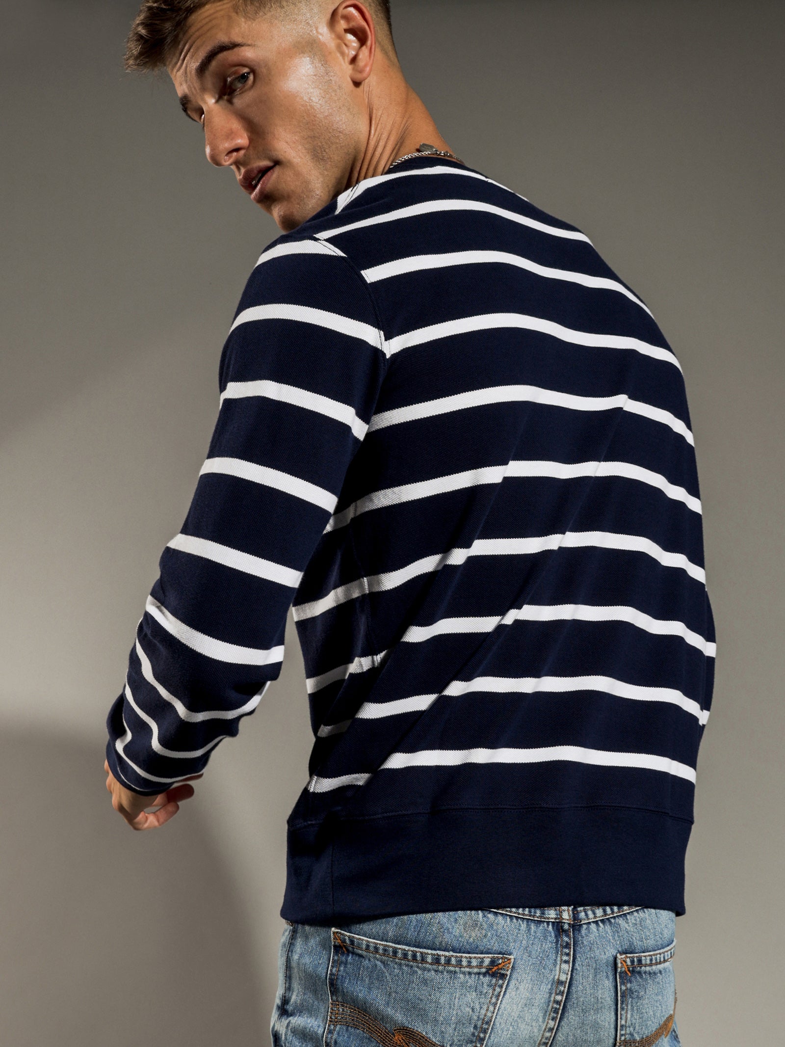 Bear Mesh Long Sleeve T-Shirt