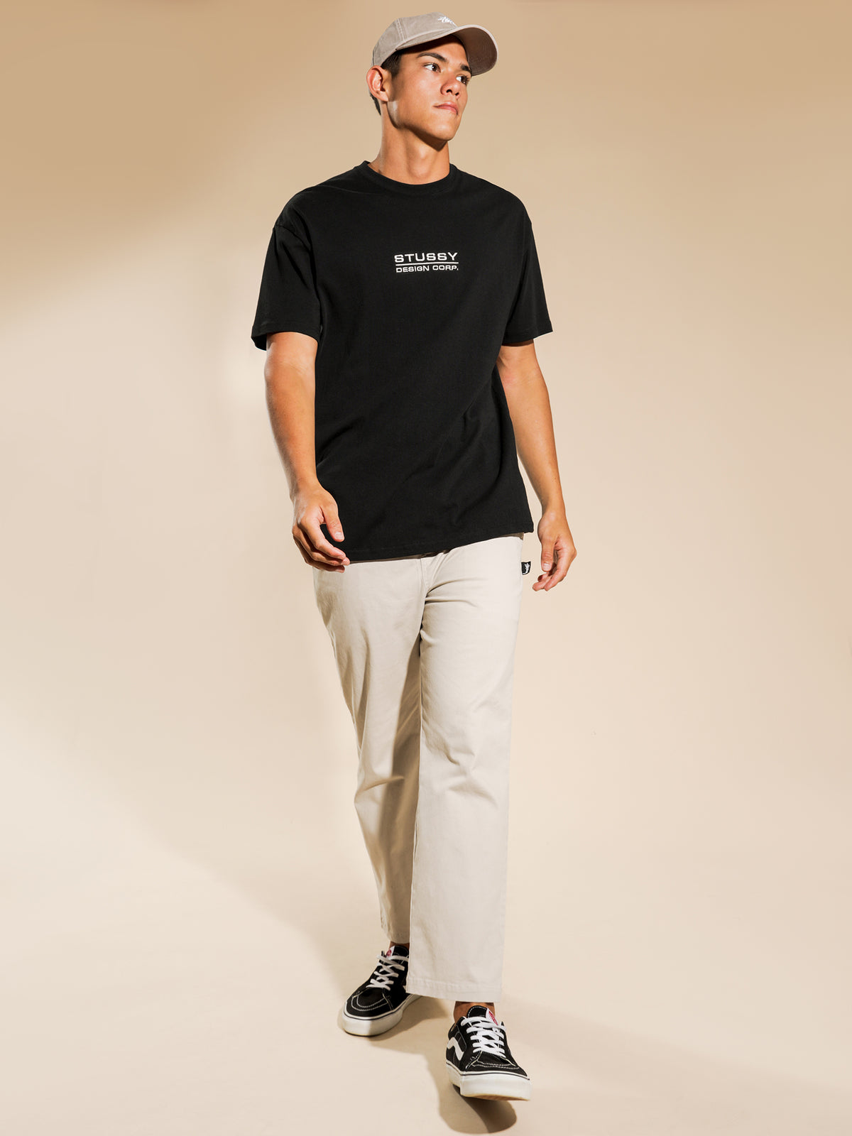 Corp Short Sleeve T-Shirt in Black