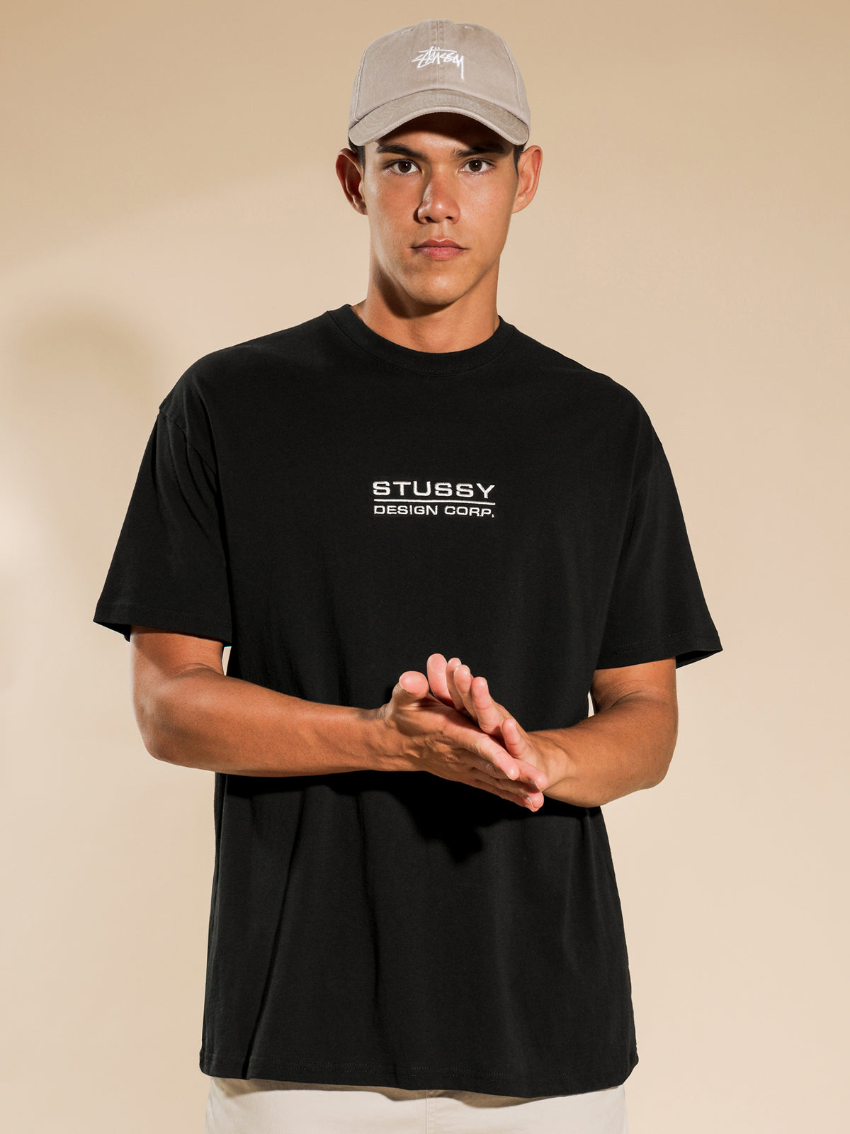 Corp Short Sleeve T-Shirt in Black