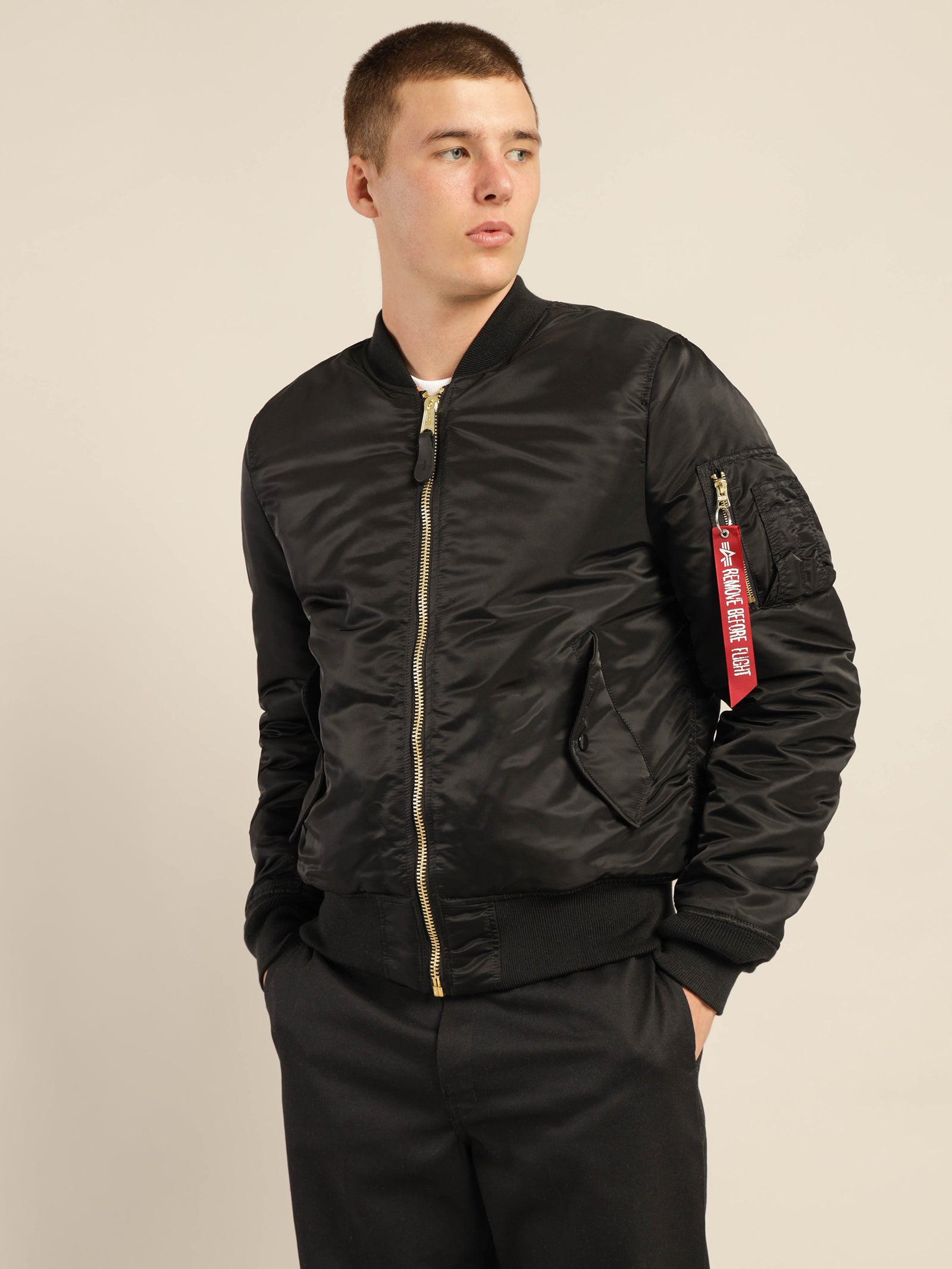 MA-1 Slim Fit Reversible Bomber Jacket