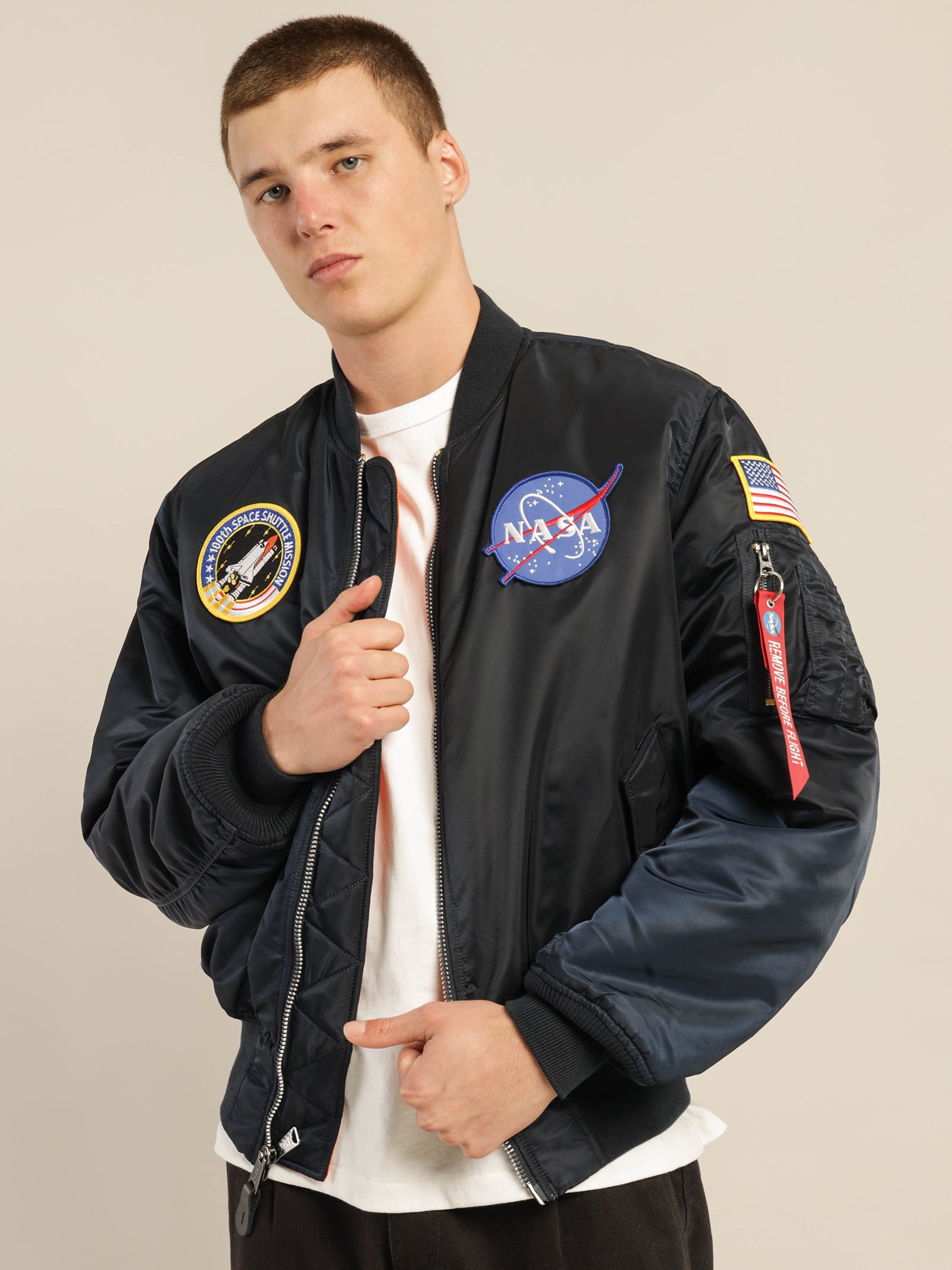 NASA MA-1 Reversible Bomber Jacket - Main Image