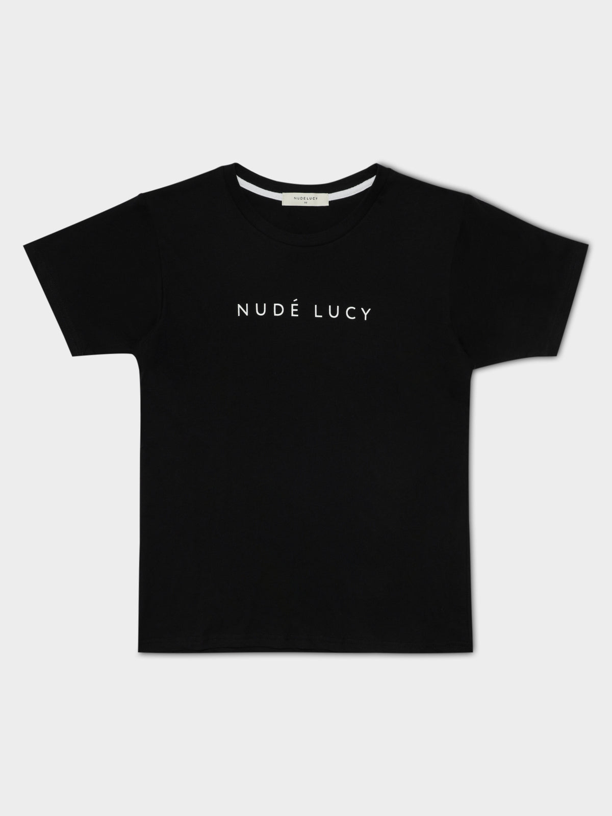 Lucy Slogan T-Shirt in Black