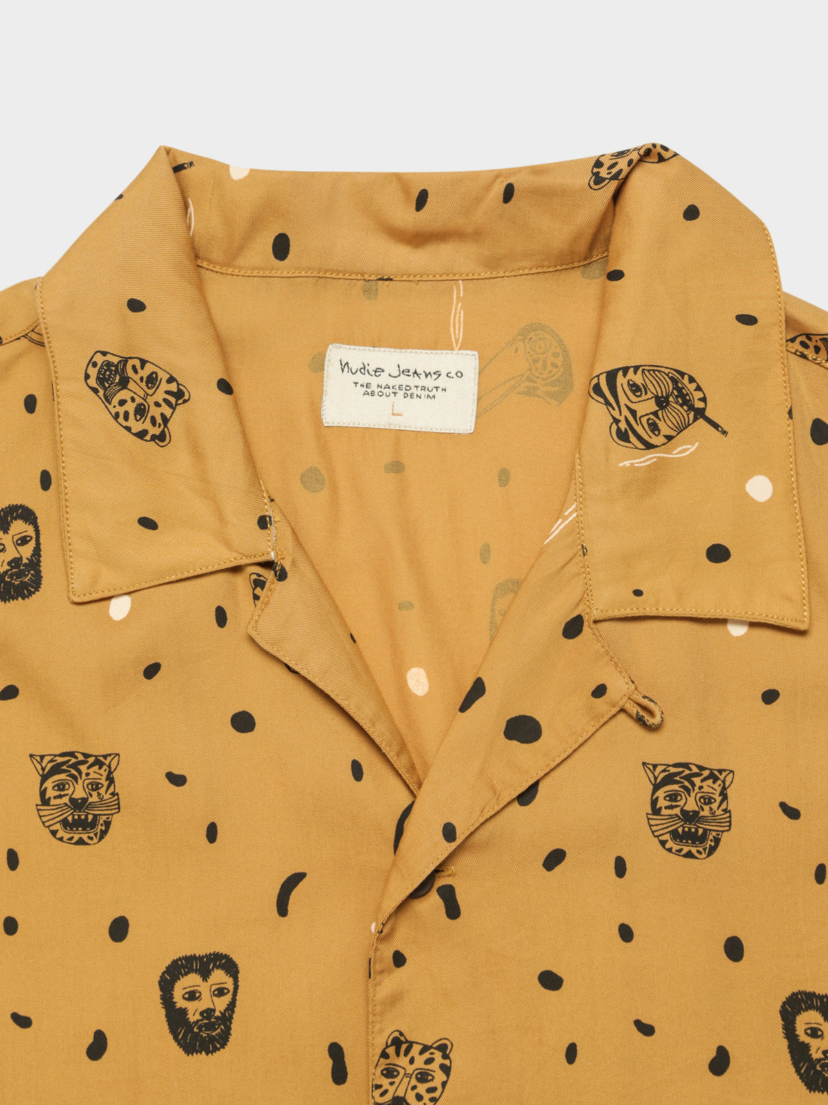 Arvid Misfit Creatures Shirt in Camel