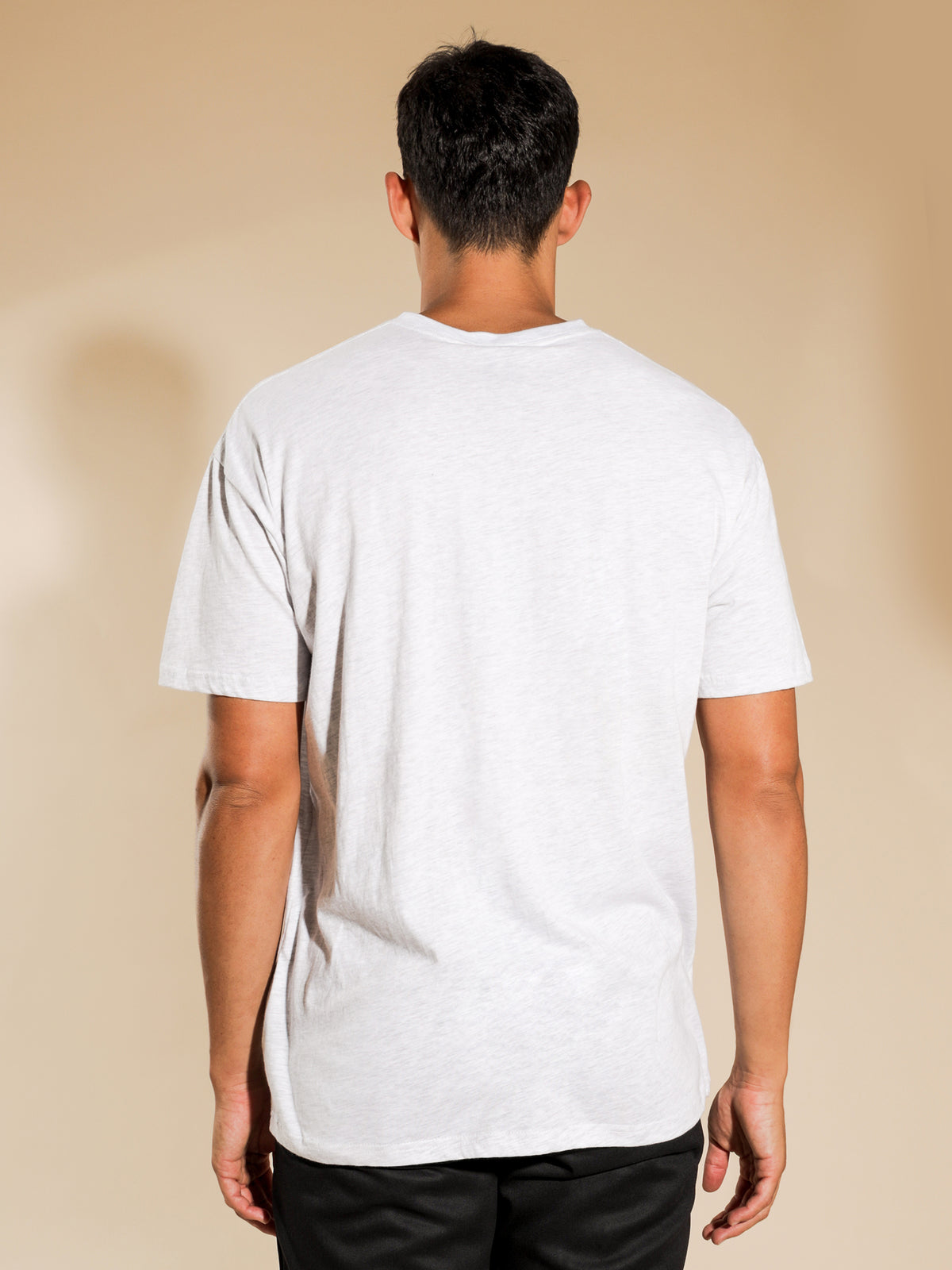 Corp Short Sleeve T-Shirt in Snow Marle