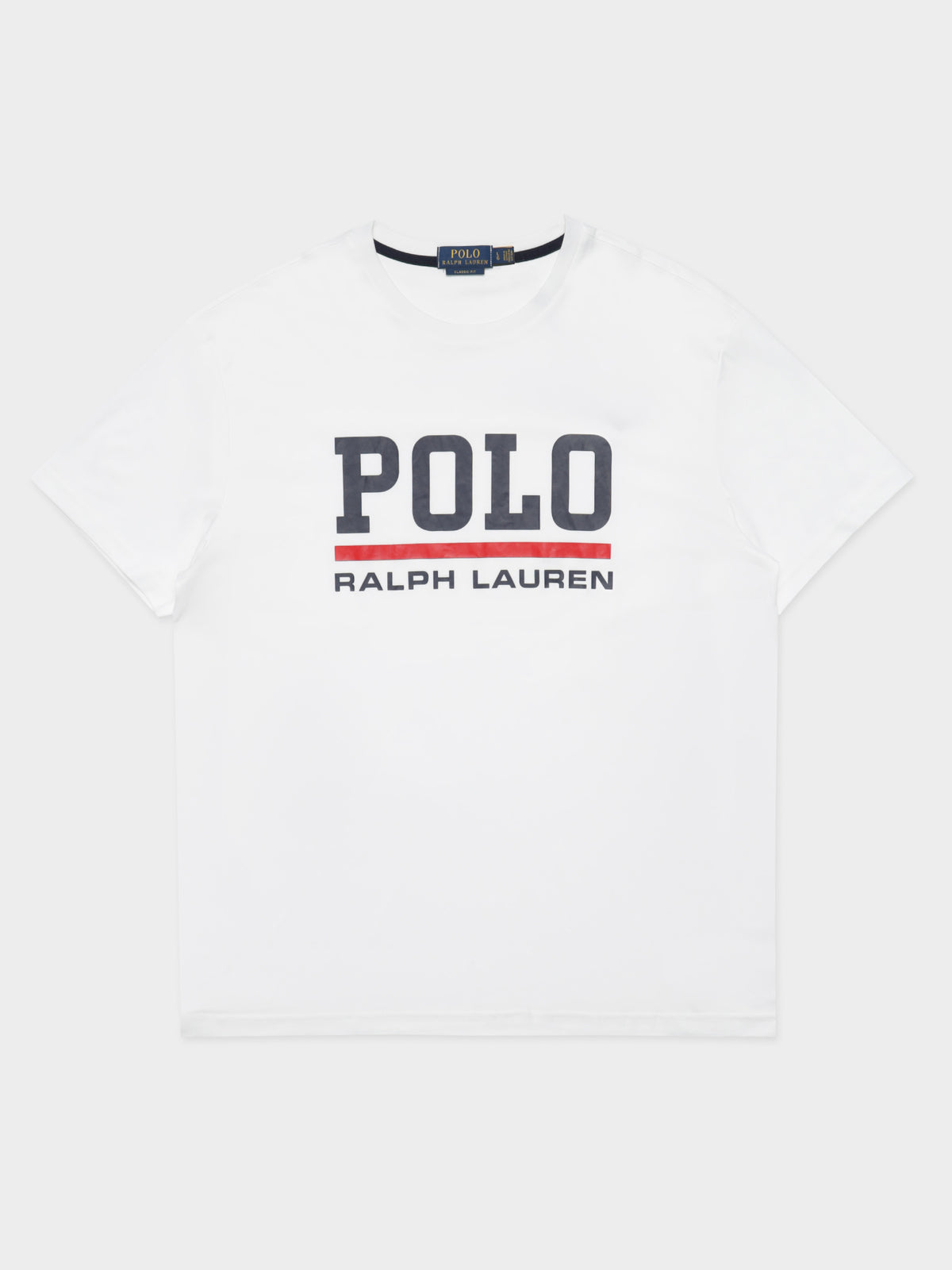 Polo Logo T-Shirt in White