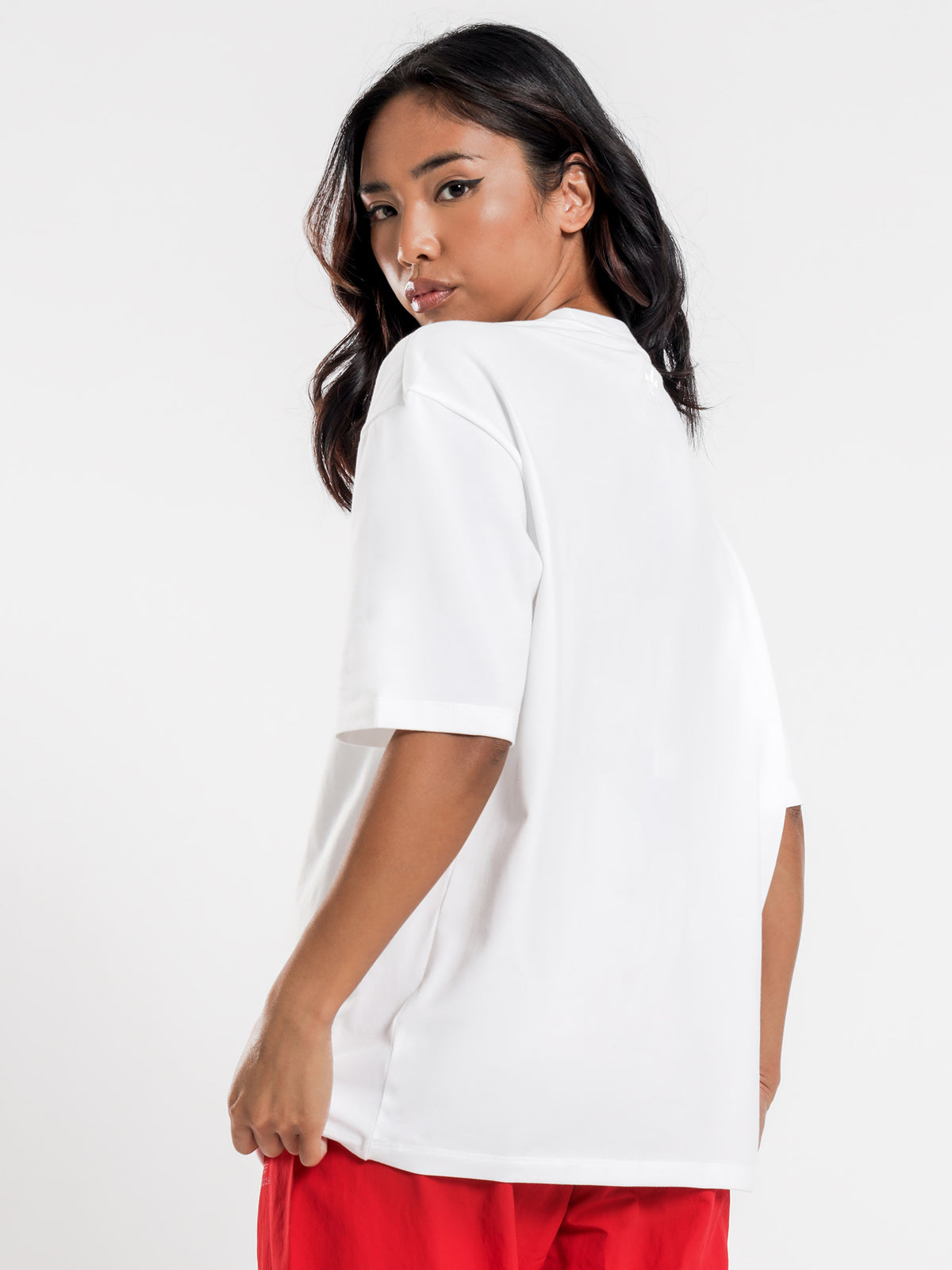 Adicolour 3D Trefoil T-Shirt in White