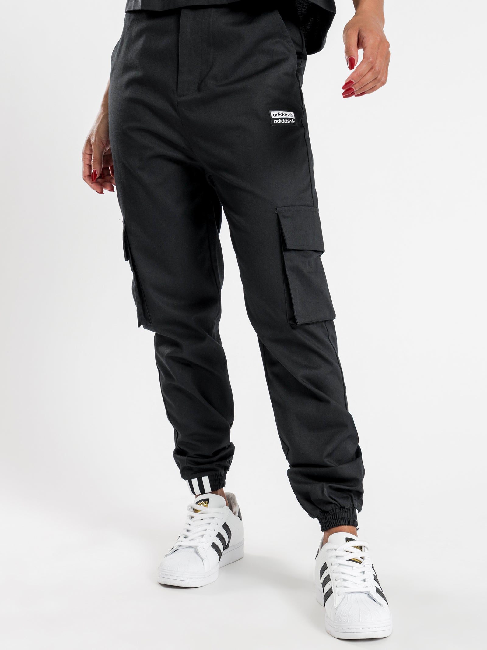 Adidas RYV Cargo Pants Black | Glue Store