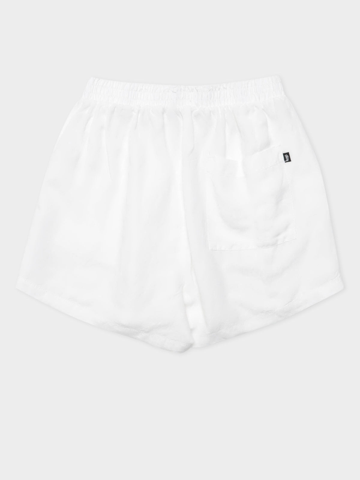 Designs Linen Shorts in White