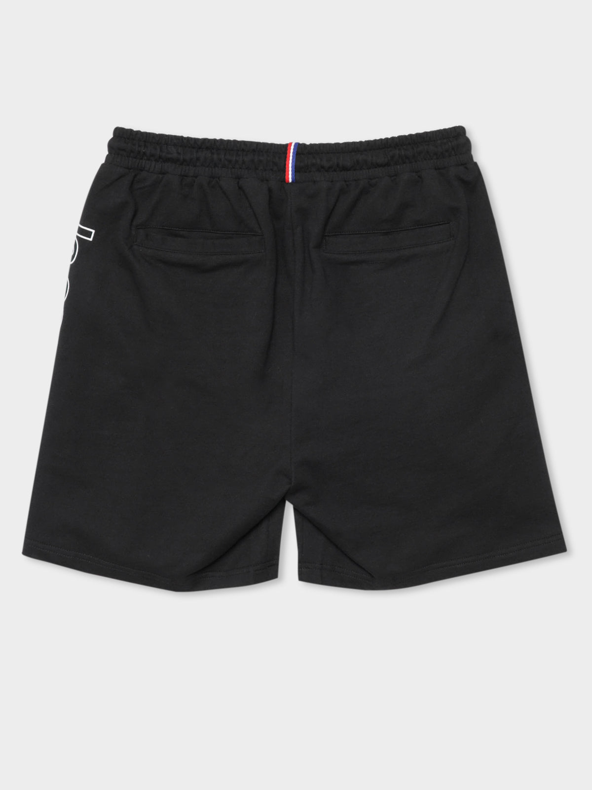 Monaco Fleece Shorts in Black